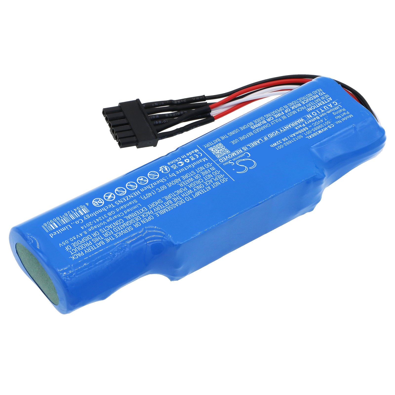 Li-ion, Vehicle Mount Terminal Battery fits Honeywell Thor Vm3, 7.4V, 6800mAh Vehicle Mount Terminal Cameron Sino Technology Limited