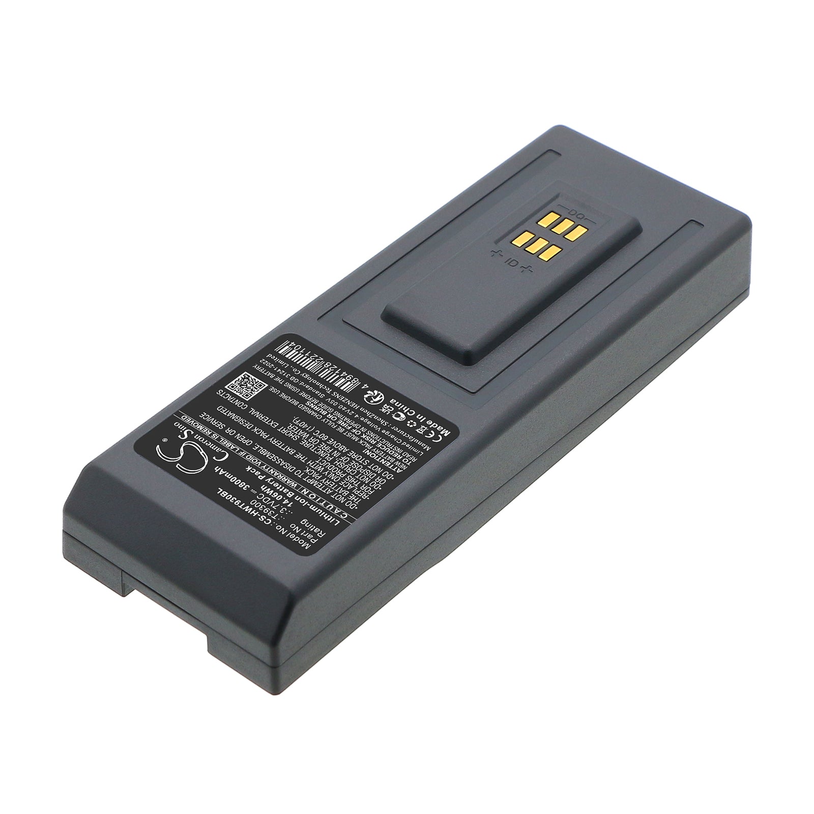 3.7V, Li-ion, 3800mAh, Battery fits Hoft & Wessel HW 19270, HW19270, 14.06Wh Barcode Scanner Cameron Sino Technology Limited
