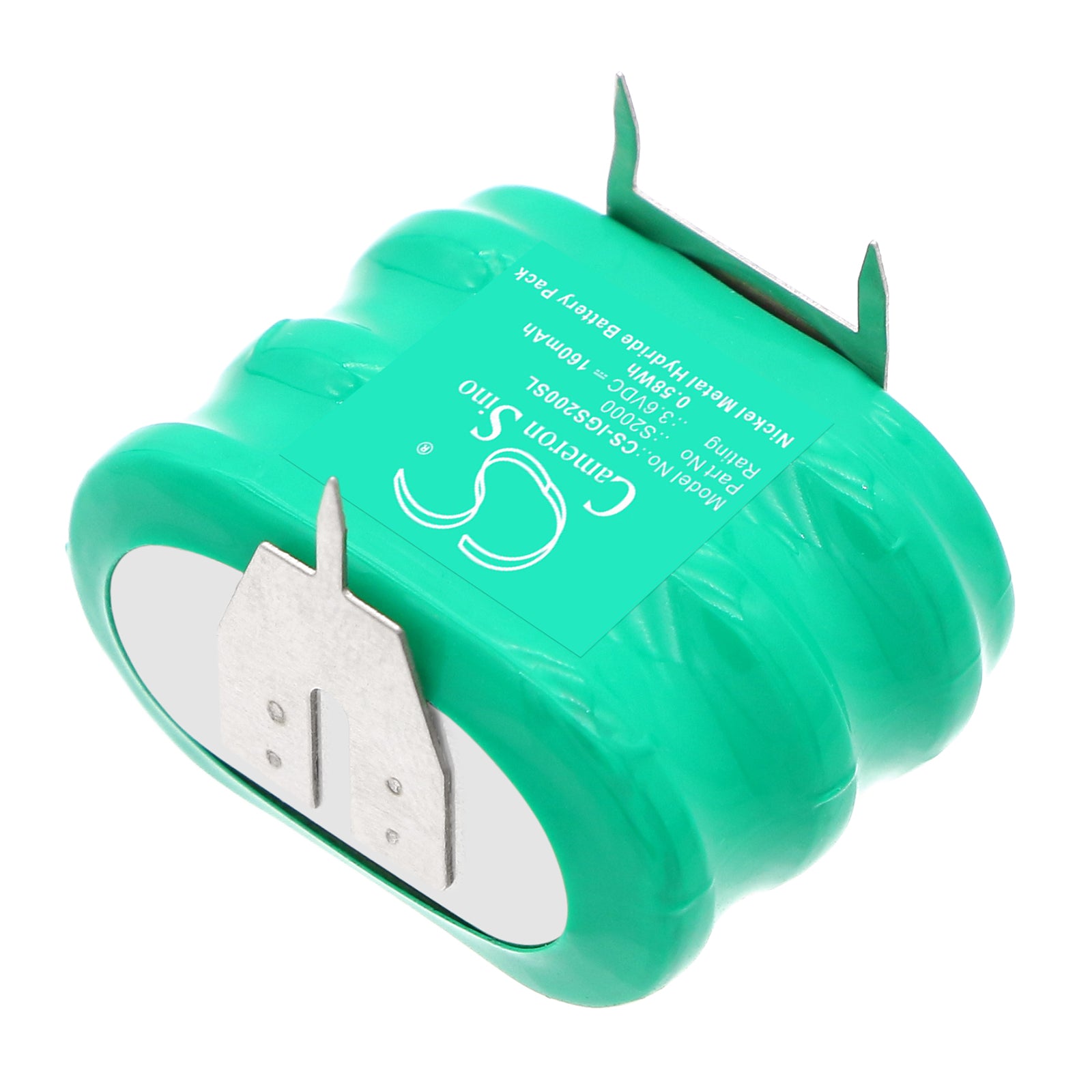 3.6V, Ni-MH, 160mAh, Battery fits IGT S2000, 0.58Wh Game Console Cameron Sino Technology Limited