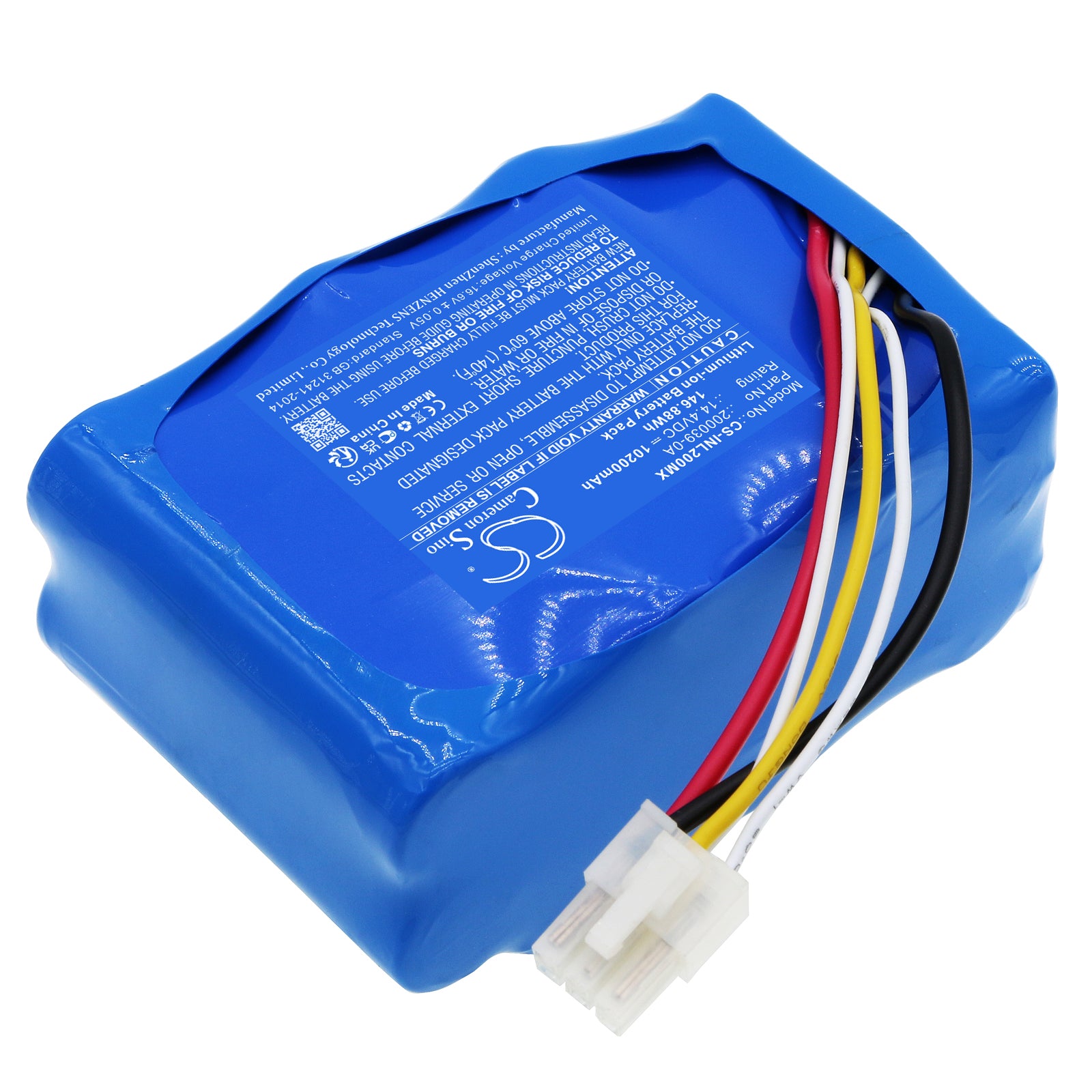 Li-ion, Medical Battery fits Inova Labs Oxygen Machine, 14.4V, 10200mAh Medical Cameron Sino Technology Limited