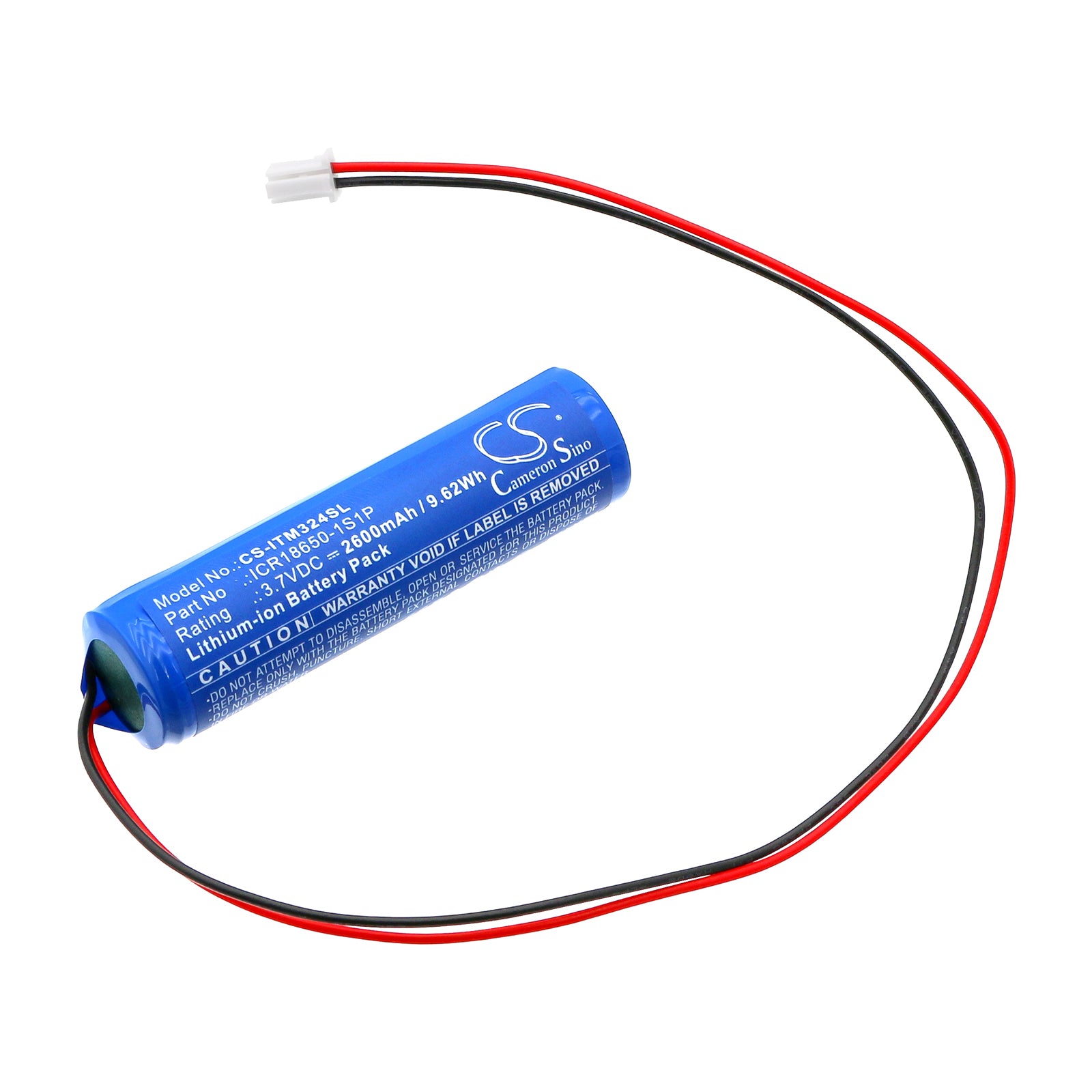 Li-ion, Smart Home Battery fits I-tec Smart Window, Internorm 32482, 3.7V, 2600mAh Smart Home Cameron Sino Technology Limited