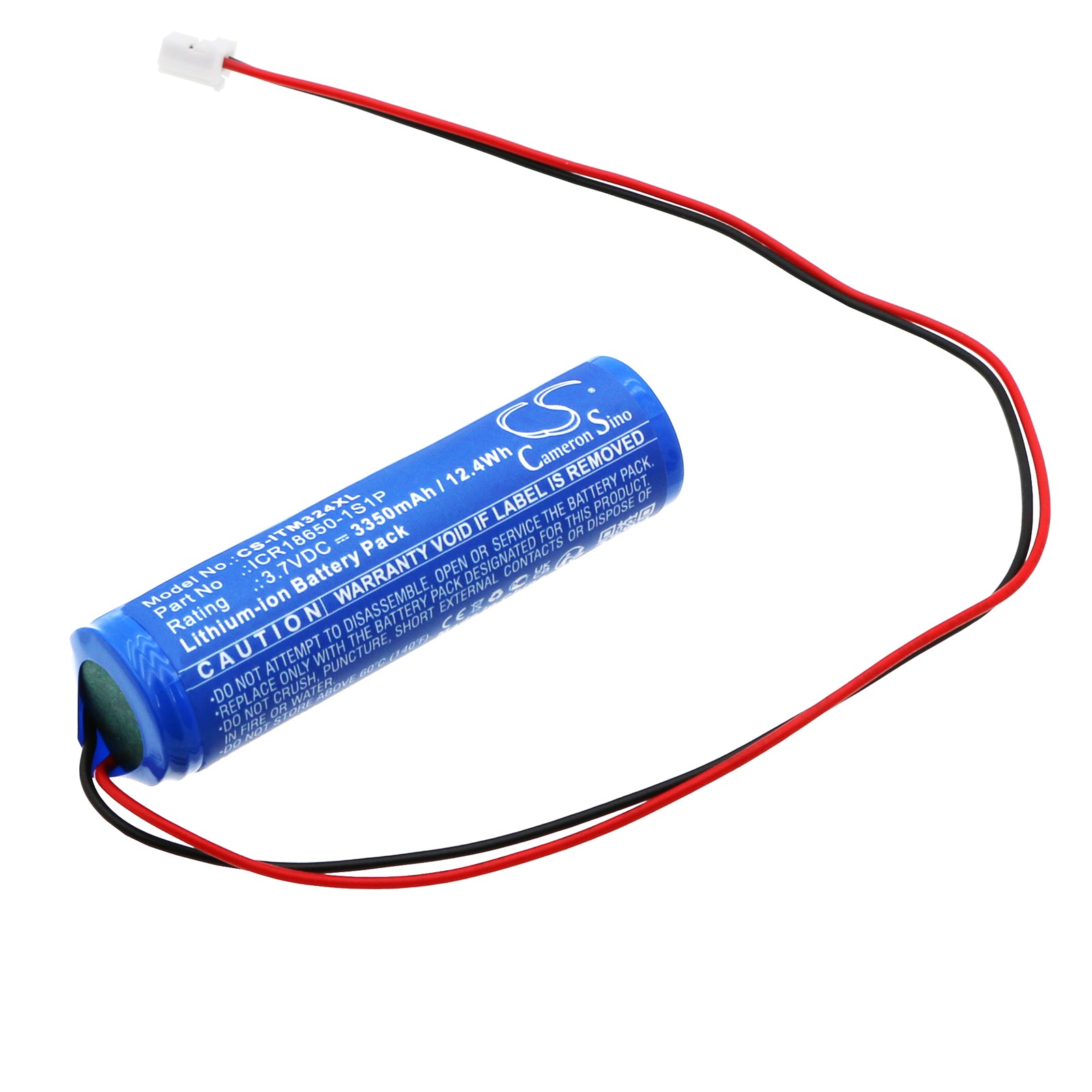 Li-ion, Smart Home Battery fits I-tec Smart Window, Internorm 32482, 3.7V, 3350mAh Smart Home Cameron Sino Technology Limited
