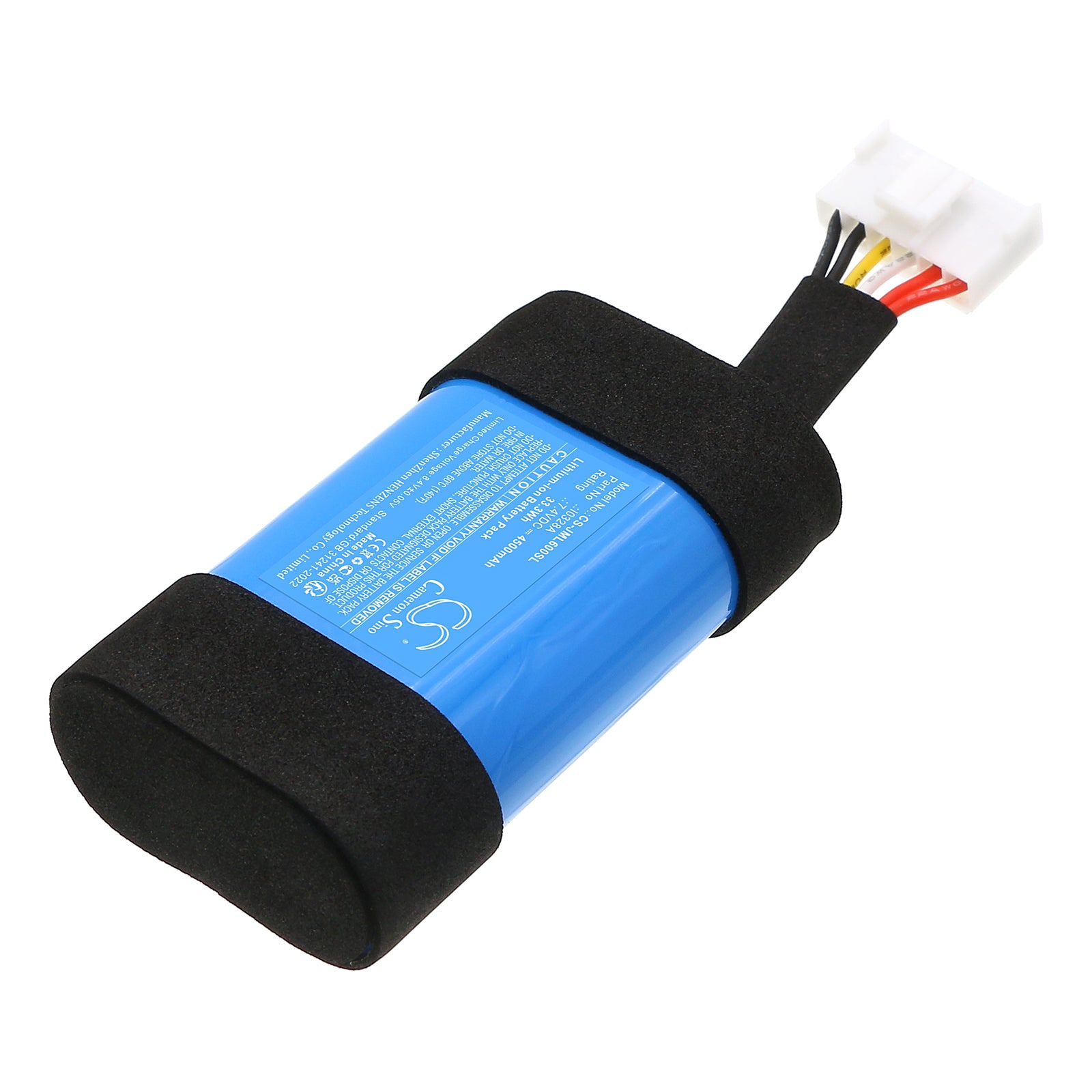 7.4V, Li-ion, 4500mAh, Battery fits JBL Charge 6, 33.3Wh Speaker Cameron Sino Technology Limited