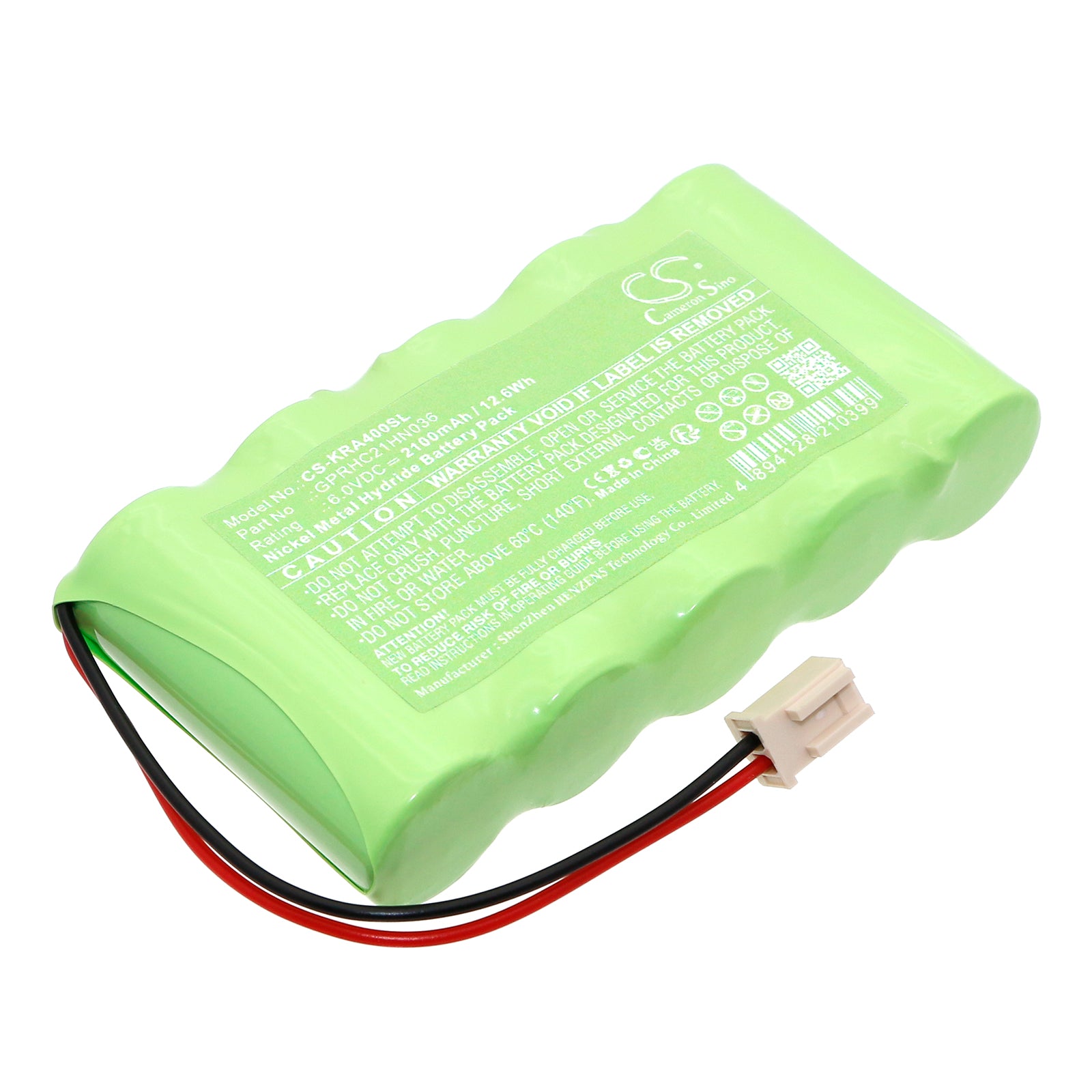 Ni-MH, Electronic Scales Battery fits Kern Eg-a04, Eg-a06, 6.0V, 2100mAh Electronic Scales Cameron Sino Technology Limited