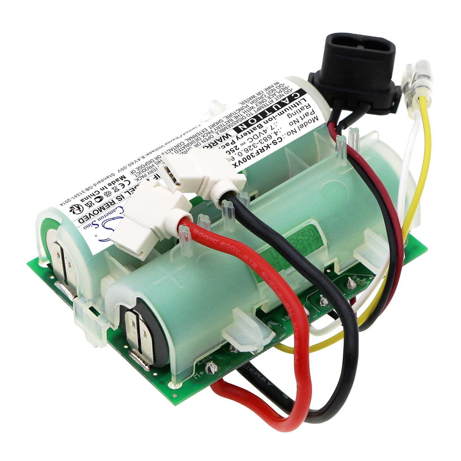 Li-ion, Vacuum Battery fits Karcher Fc 3 Cordless, Fc 3 Cordless Premium, 7.4V, 2500mAh Vacuum Cameron Sino Technology Limited