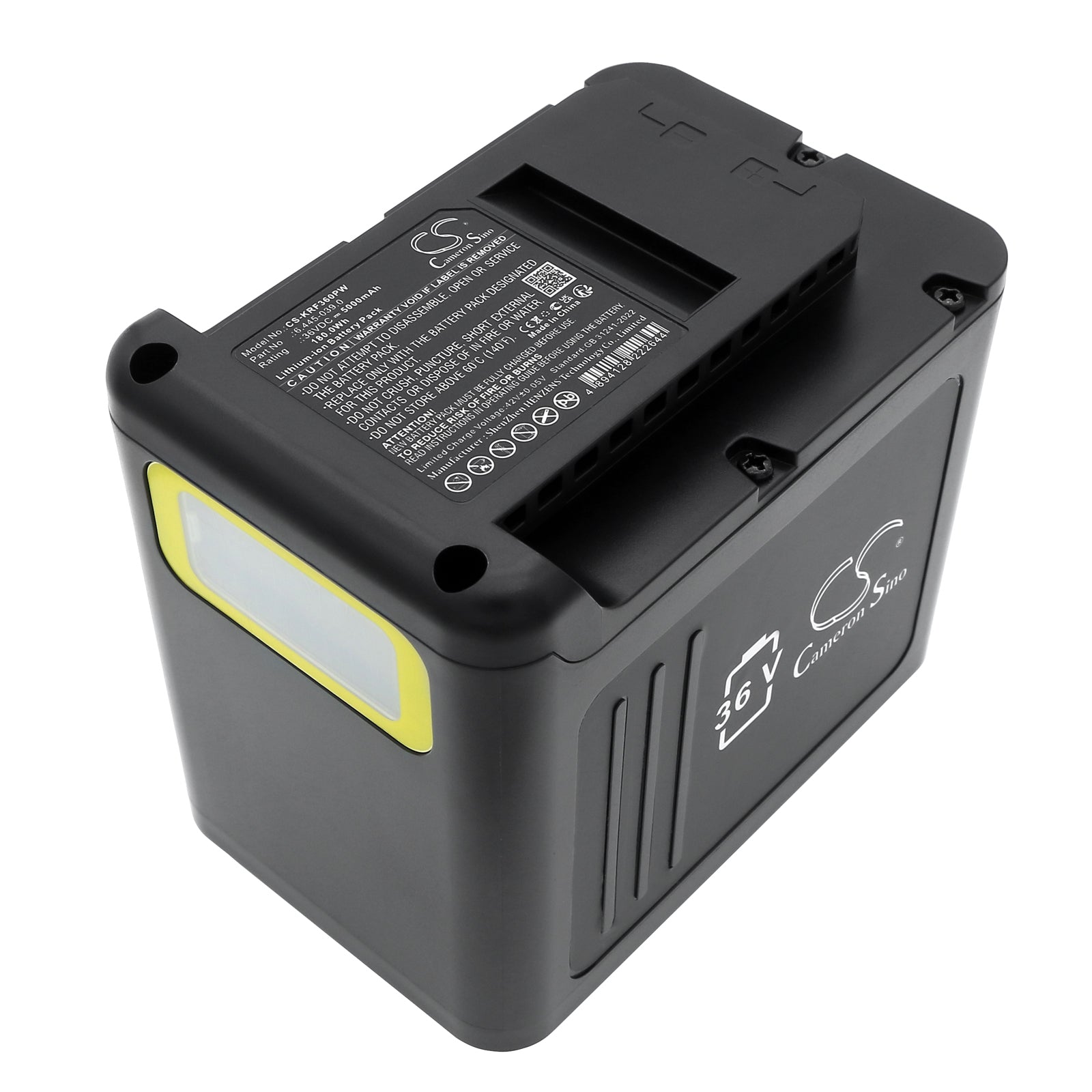 36V, Li-ion, 5000mAh, Battery fits Karcher Cordless lawn mower LMO 36-40, Cordless lawn mower LMO 36-46, 180Wh Gardening Tools Cameron Sino Technology Limited