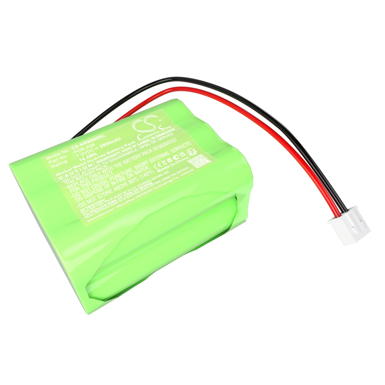 Ni-MH, Electronic Scales Battery fits Kern Fob, Mbb, 7.2V, 2000mAh Electronic Scales Cameron Sino Technology Limited