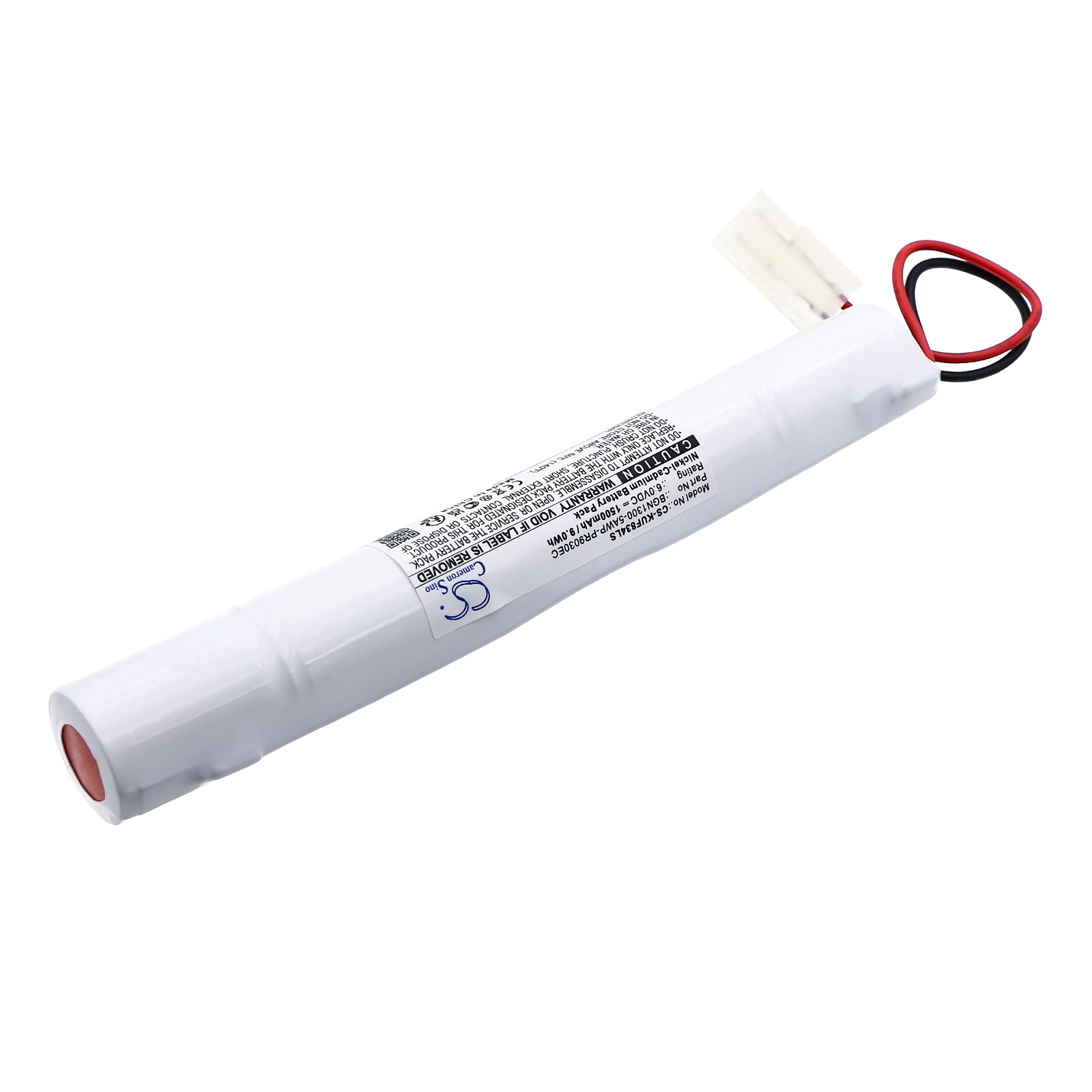 6V, Ni-CD, 1500mAh, Battery fits Kaufel 850.0034, 9Wh Emergency Lighting Cameron Sino Technology Limited