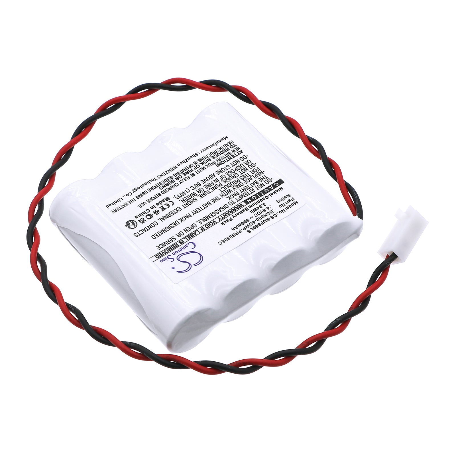 Ni-CD, Emergency Lighting Battery fits Kaufel 850.0060 Aa/4, 4.8V, 800mAh Emergency Lighting Cameron Sino Technology Limited