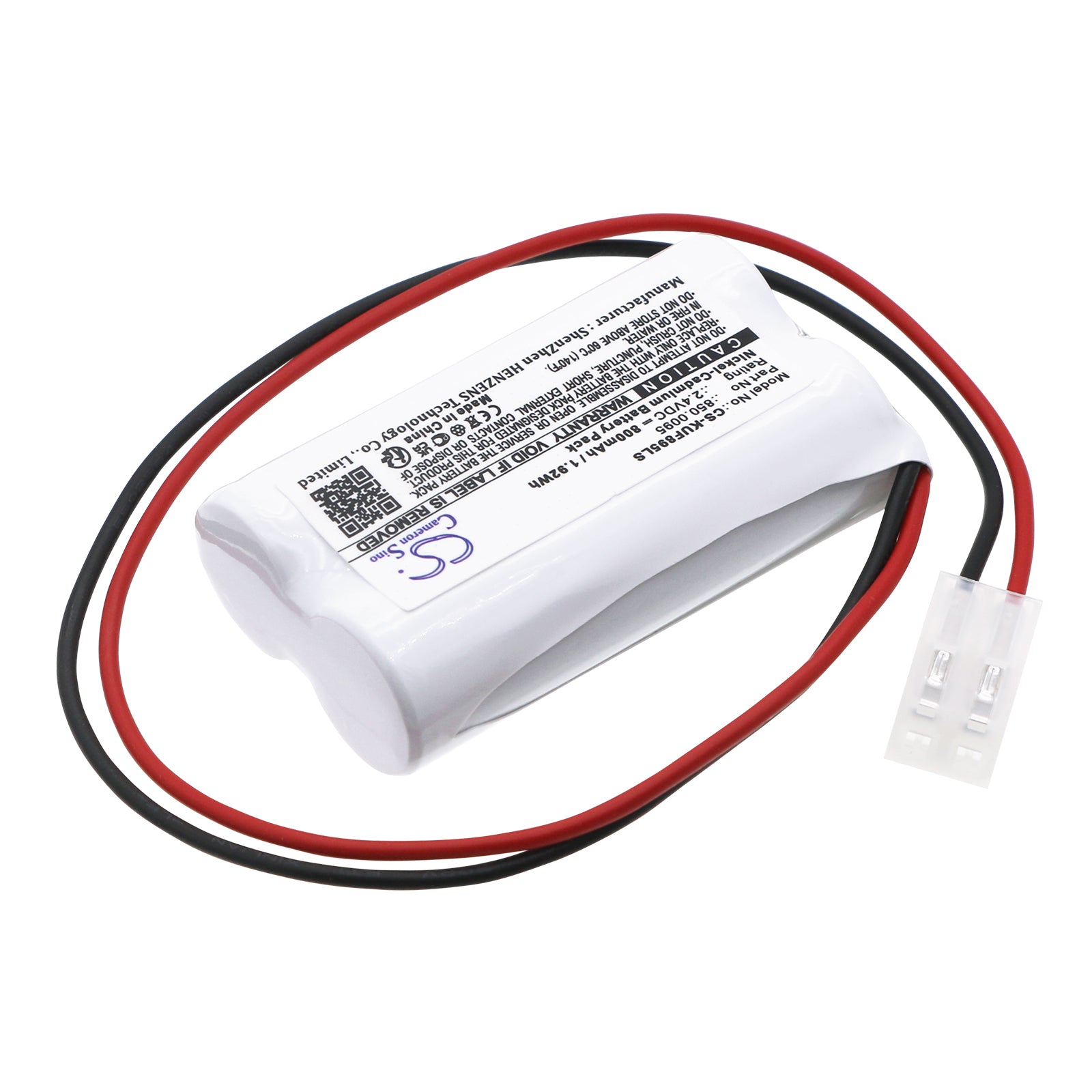 Ni-CD, Emergency Lighting Battery fits Kaufel 850.0095, 2.4V, 800mAh Emergency Lighting Cameron Sino Technology Limited