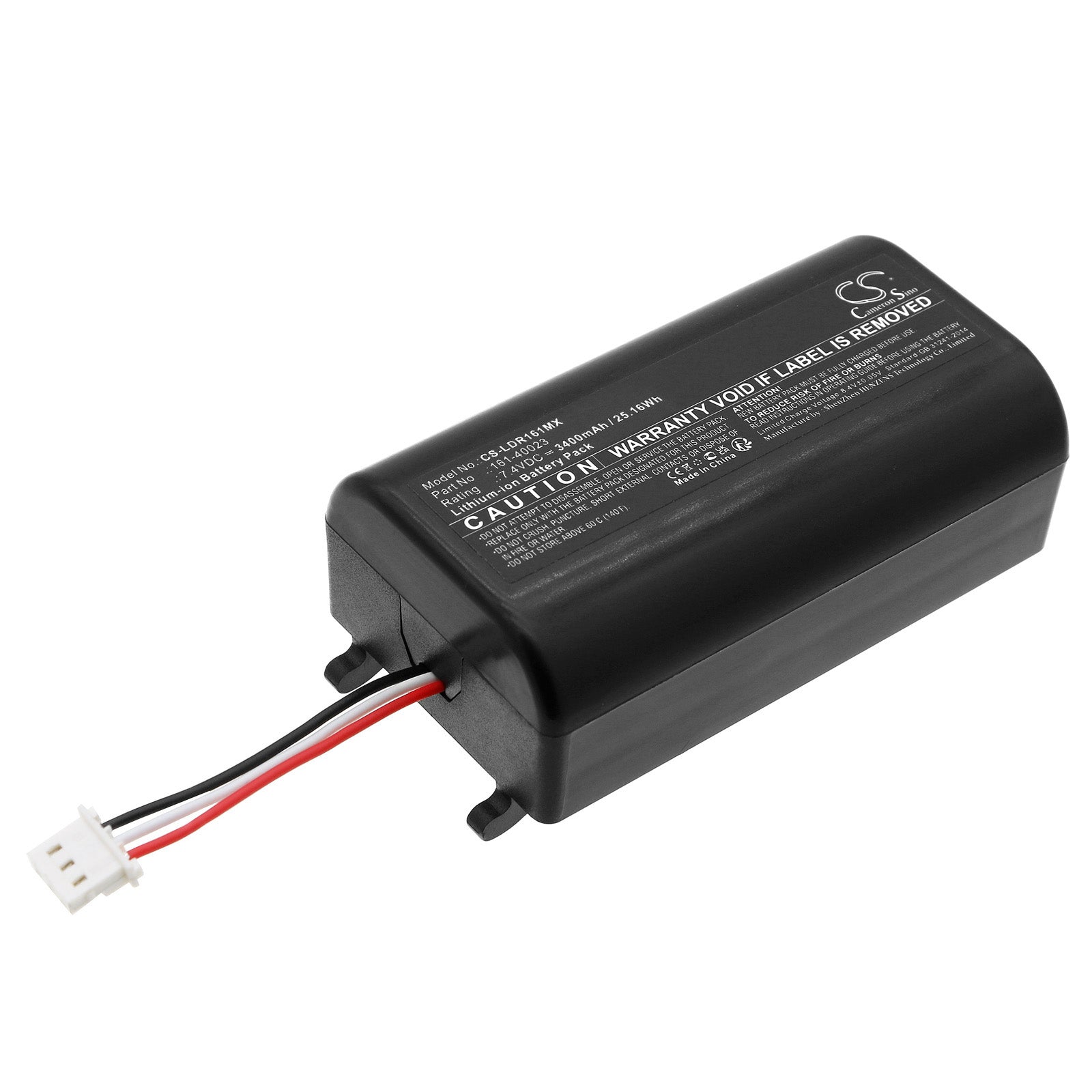 Li-ion, Medical Battery fits Laerdal Resusci Baby Qcpr, 7.4V, 3400mAh Medical Cameron Sino Technology Limited