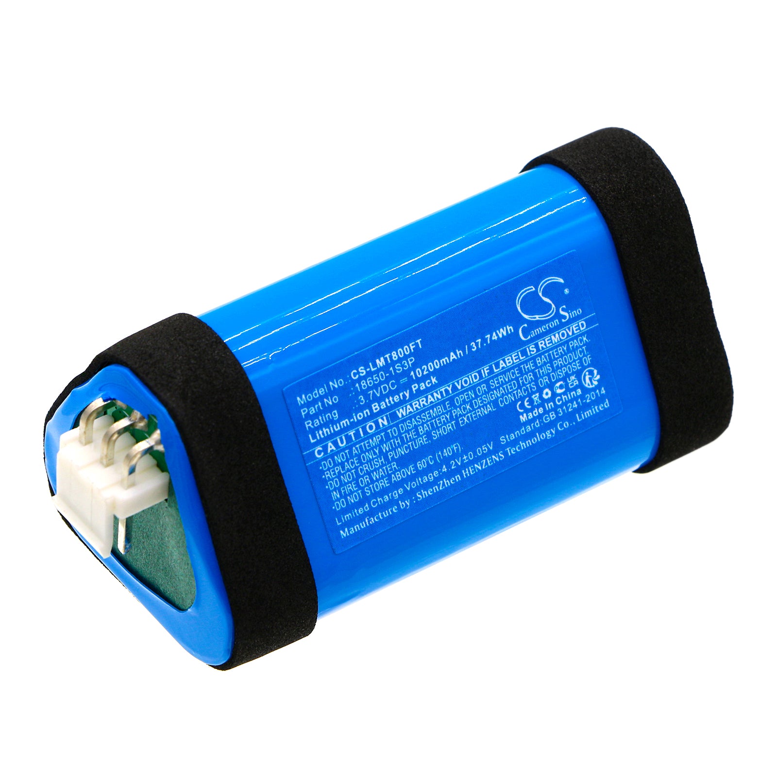Li-ion, Flashlight Battery fits Ledlenser Mt18, 3.7V, 10200mAh Flashlight Cameron Sino Technology Limited