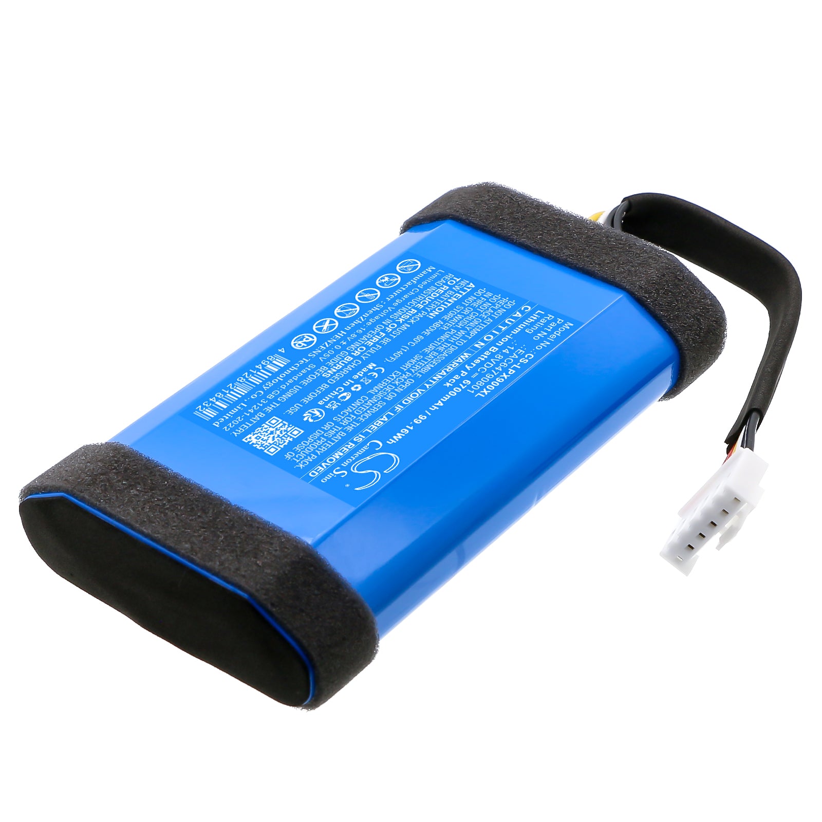 14.8V, Li-ion, 6700mAh, Battery fits LG XBOOM Go XG9, XG9QBK.ABRALLB, 99.16Wh Speaker Cameron Sino Technology Limited