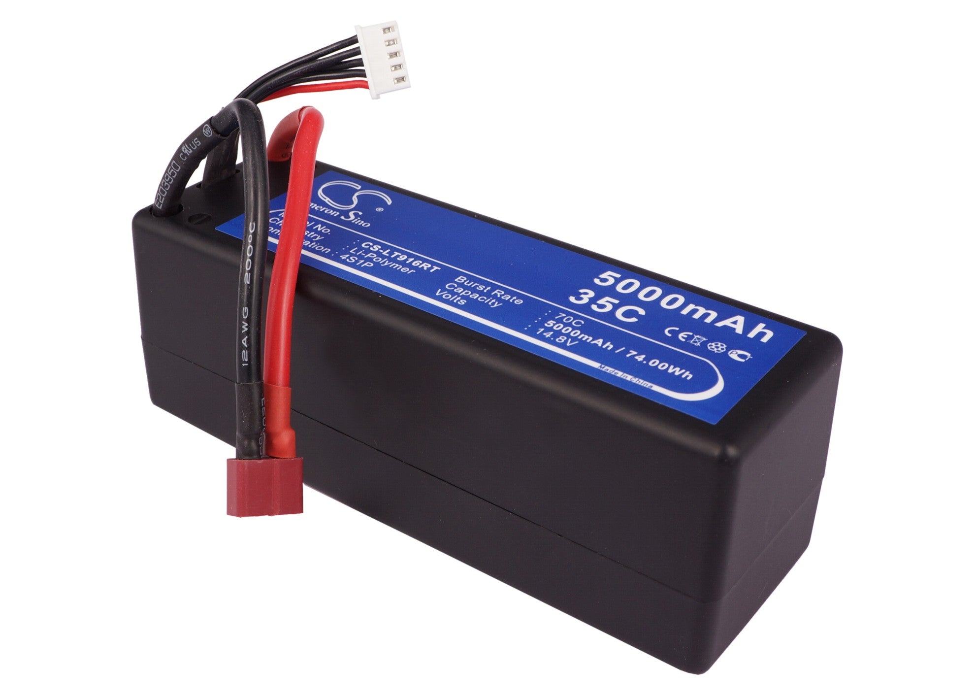 Li-Polymer, Cars Battery fits Cameron Sino Technologies, 14.8V, 5000mAh Cars Cameron Sino Technology Limited