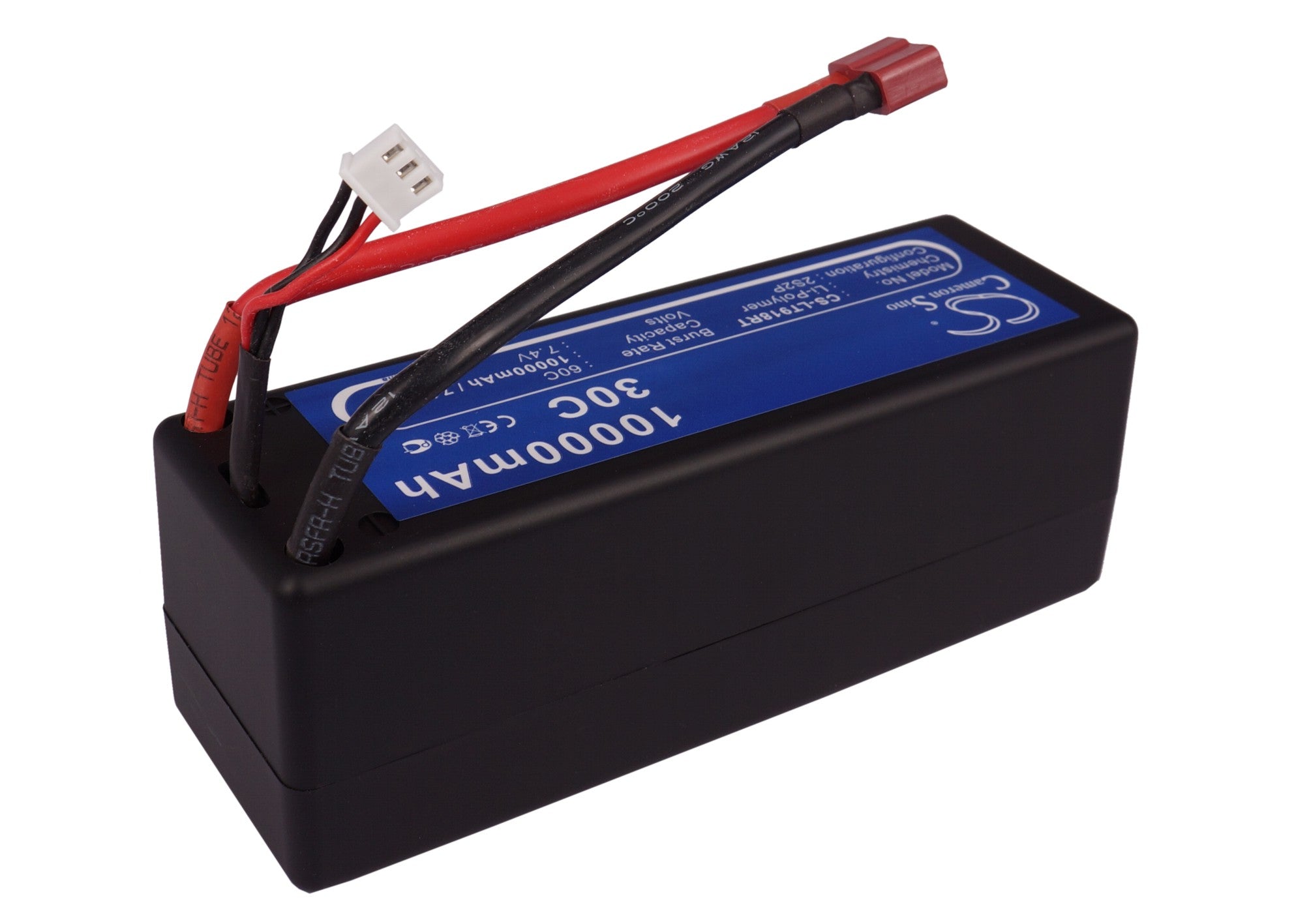 Li-Polymer, RC Battery fits Rc Cs-lt918rt, Rc Cs-lt918rt, 7.4V, 10000mAh RC Cameron Sino Technology Limited