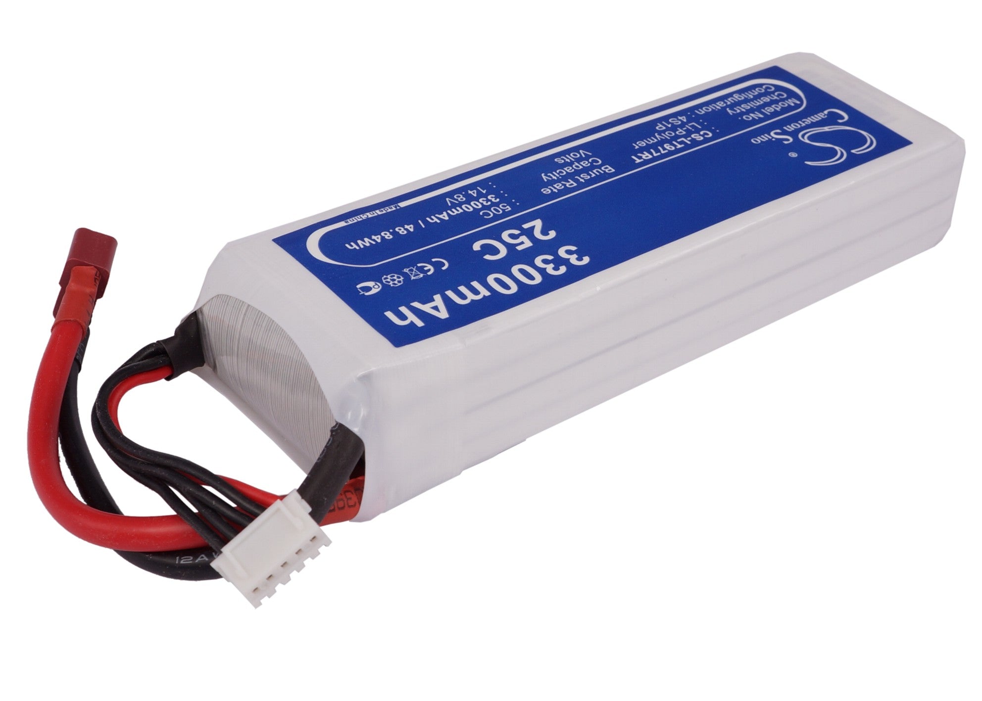 Li-Polymer, RC Battery fits Rc Cs-lt977rt, Rc Cs-lt977rt, 14.8V, 3300mAh RC Cameron Sino Technology Limited