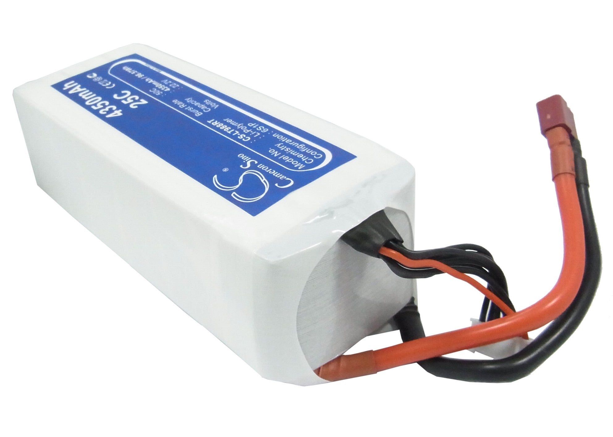 Li-Polymer, RC Battery fits Rc Cs-lt988rt, Rc Cs-lt988rt, 22.2V, 4350mAh RC Cameron Sino Technology Limited