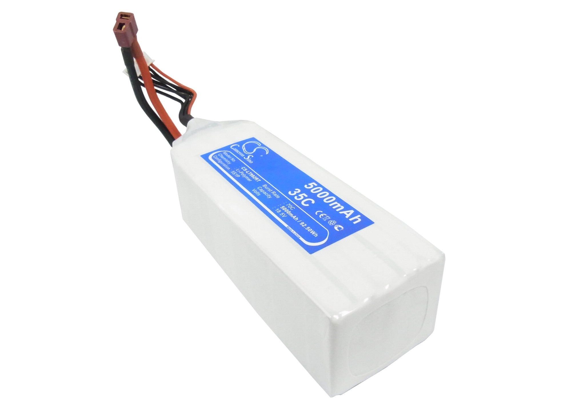 Li-Polymer, RC Battery fits Rc Cs-lt992rt, Rc Cs-lt992rt, 18.5V, 5000mAh RC Cameron Sino Technology Limited
