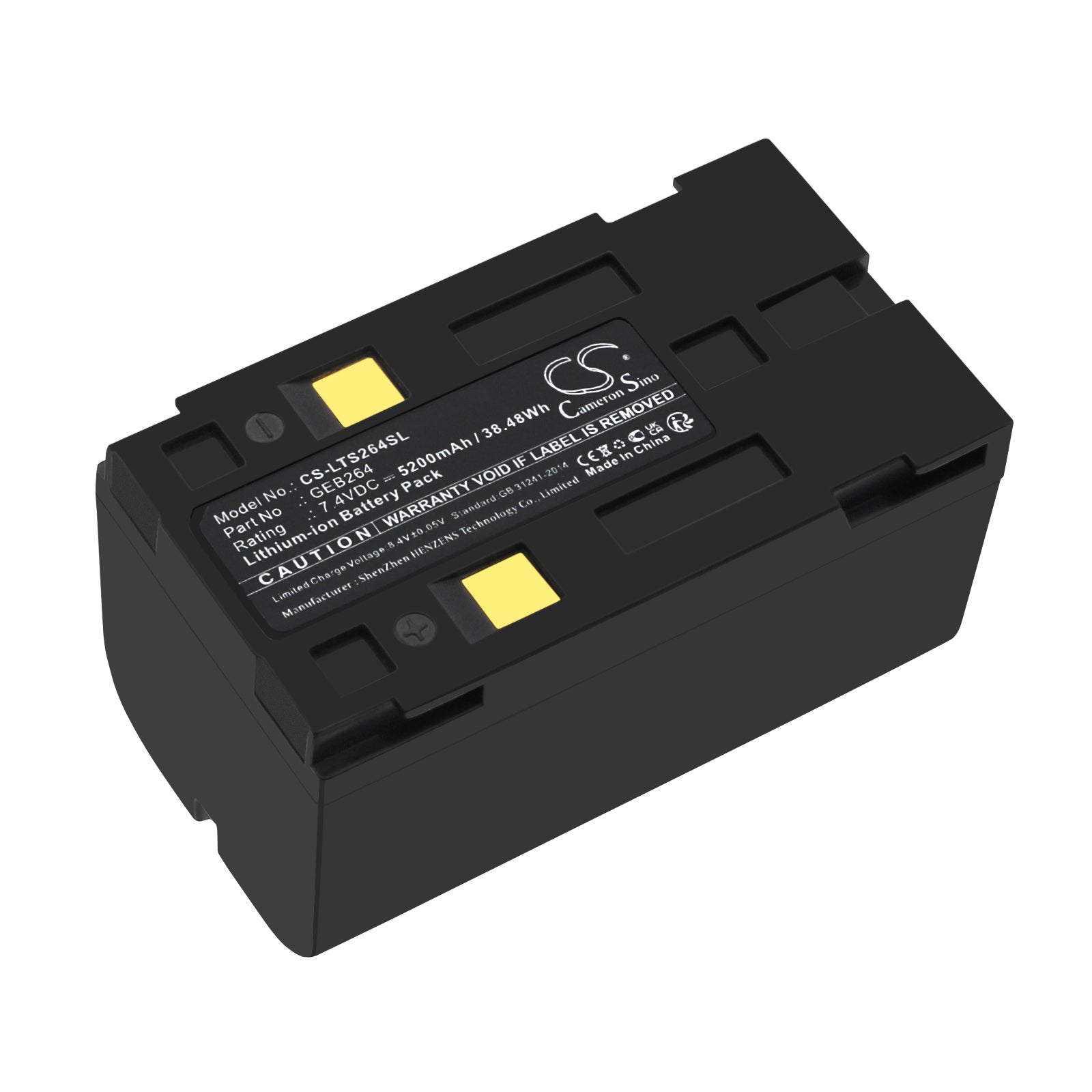 Li-ion, Equipment, Survey, Test Battery fits Leica Ts01 Total Station, 7.4V, 5200mAh Equipment, Survey, Test Cameron Sino Technology Limited