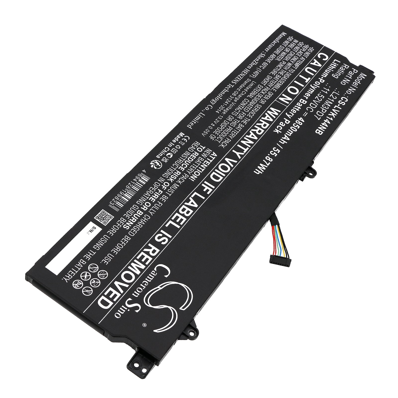 Li-Polymer, Notebook, Laptop Battery fits Lenovo 21cy0037sa, Thinkbook 14 G4+iap, 11.52V, 4850mAh Notebook, Laptop Cameron Sino Technology Limited