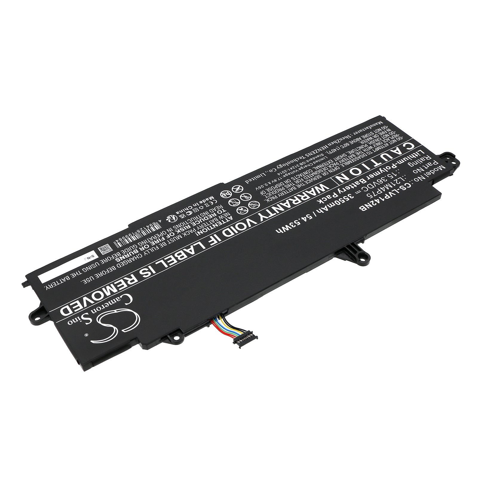 Li-Polymer, Notebook, Laptop Battery fits Lenovo Thinkpad T14s Gen 3(amd)21cq00, Thinkpad T14s Gen 3(amd)21cq00, 15.36V, 3550mAh Notebook, Laptop Cameron Sino Technology Limited