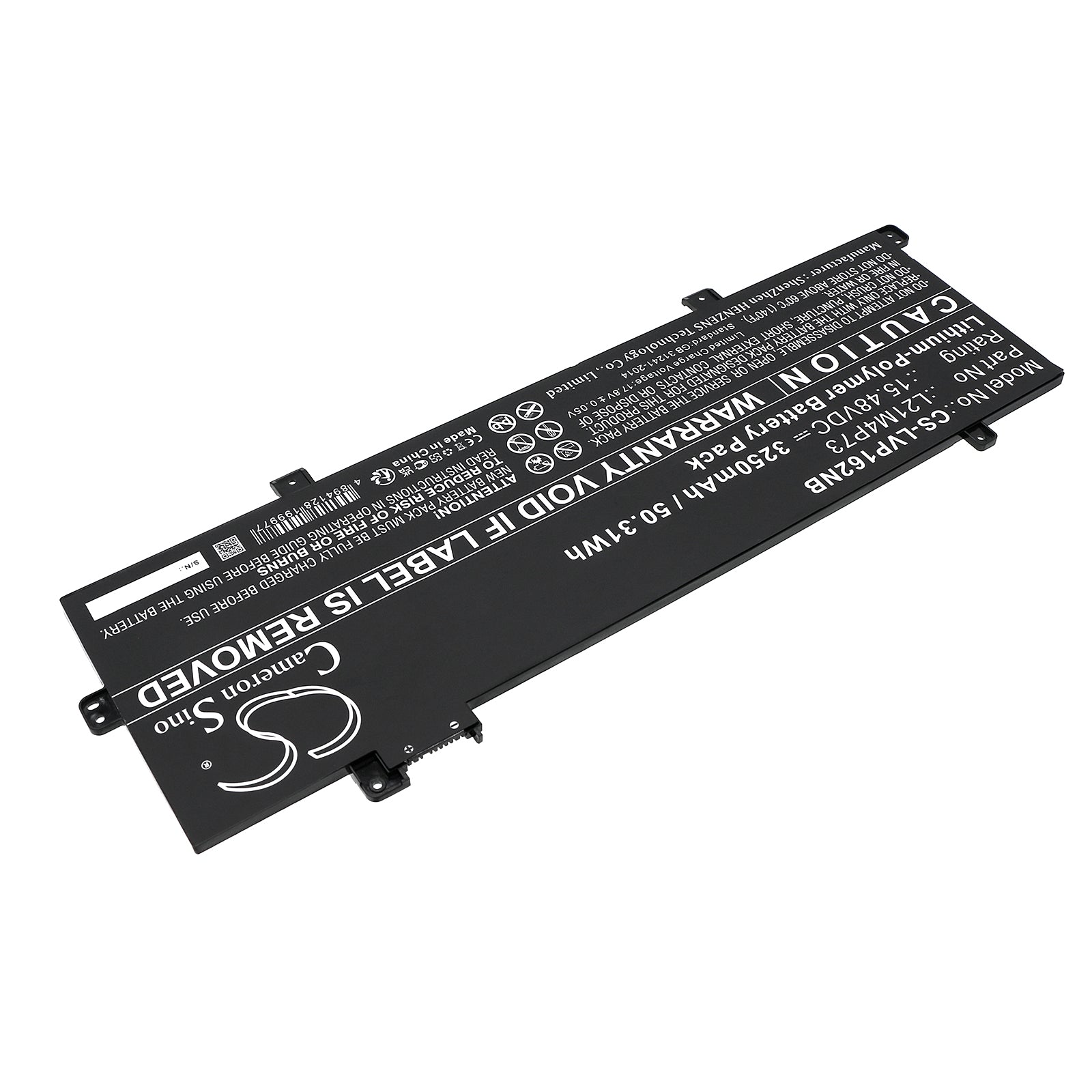 Li-Polymer, Notebook, Laptop Battery fits Lenovo Thinkpad P16s Gen 1(amd)21ck00, Thinkpad P16s Gen 1(amd)21ck00, 15.48V, 3250mAh Notebook, Laptop Cameron Sino Technology Limited