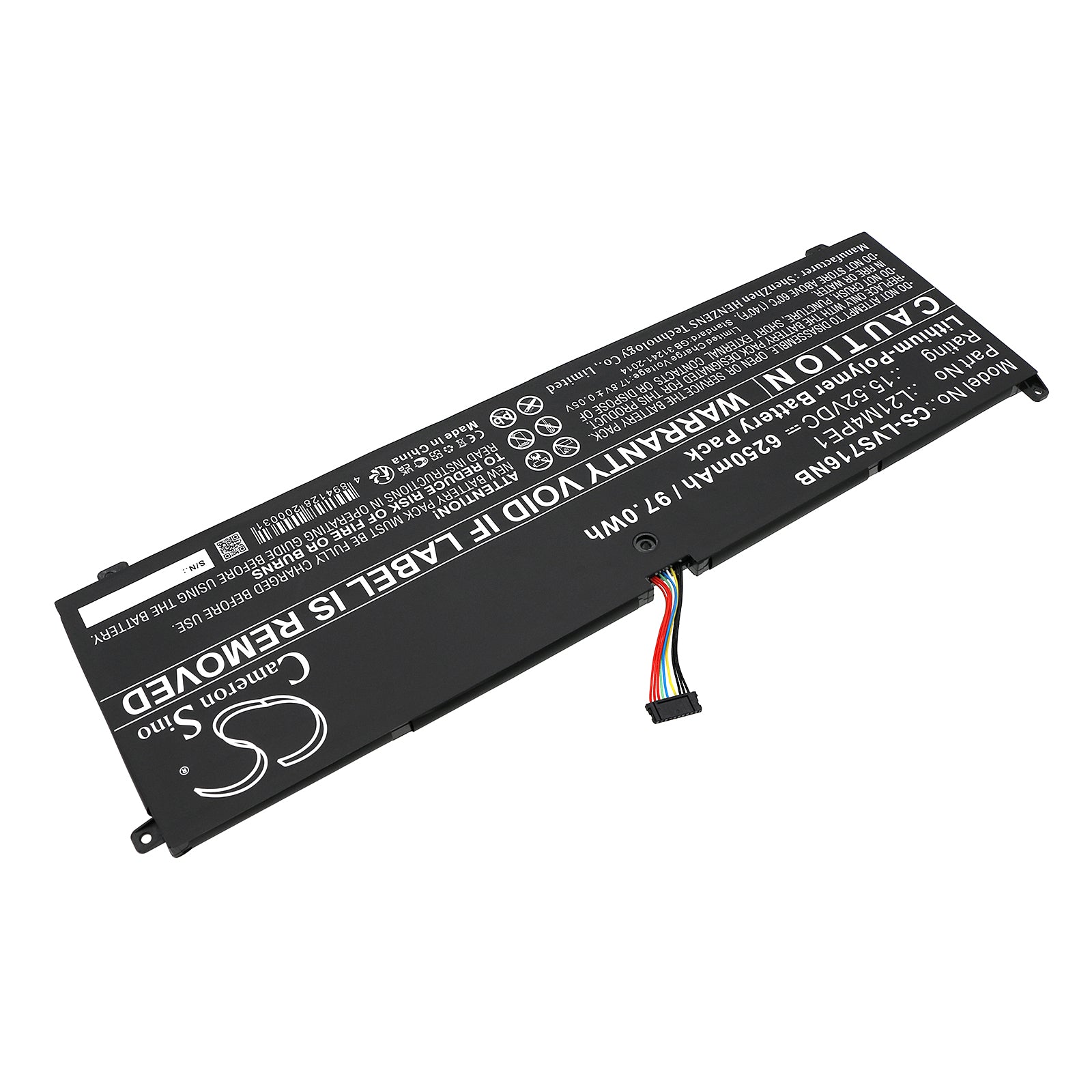 Li-Polymer, Notebook, Laptop Battery fits Lenovo Legion S7 16arha7, Legion S7 16arha7 82ug0000us, 15.52V, 6250mAh Notebook, Laptop Cameron Sino Technology Limited