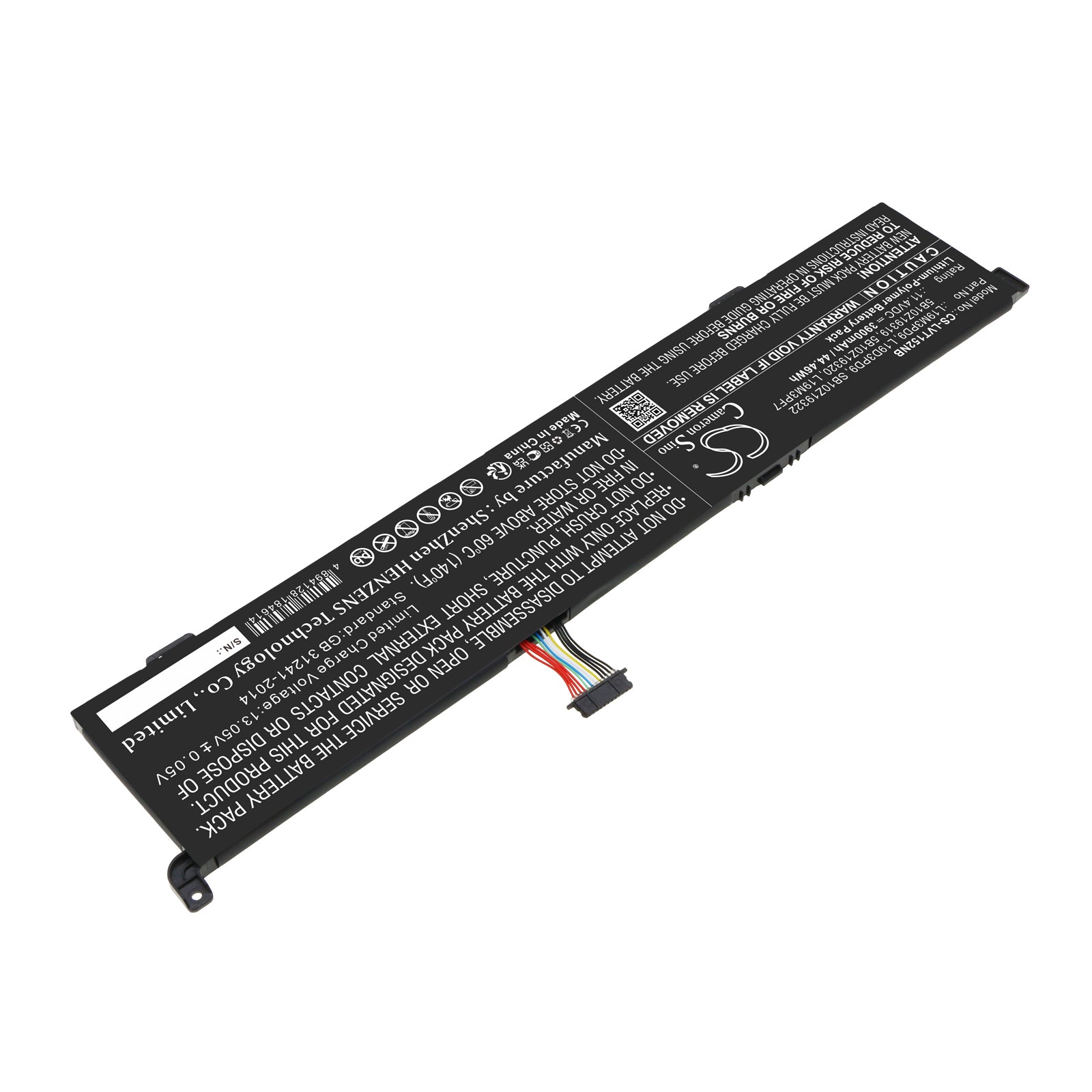 Li-Polymer, Notebook, Laptop Battery fits Lenovo Thinkbook 15p 20v30006fe, Thinkbook 15p 20v30006uk, 11.4V, 3900mAh Notebook, Laptop Cameron Sino Technology Limited