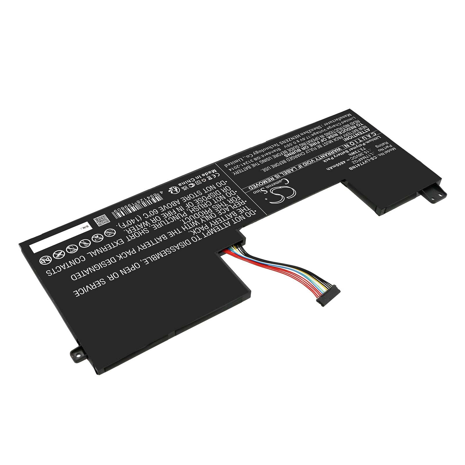 Li-Polymer, Notebook, Laptop Battery fits Lenovo Legion Y730-17ich 81hg004kfe, Legion Y730-17ich 81hg004mru, 15.36V, 4800mAh Notebook, Laptop Cameron Sino Technology Limited