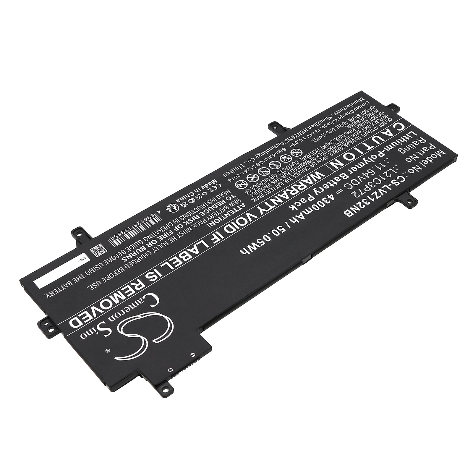Li-Polymer, Notebook, Laptop Battery fits Lenovo Thinkpad Z13 21d2000aau, Thinkpad Z13 21d2000rca, 11.64V, 4300mAh Notebook, Laptop Cameron Sino Technology Limited