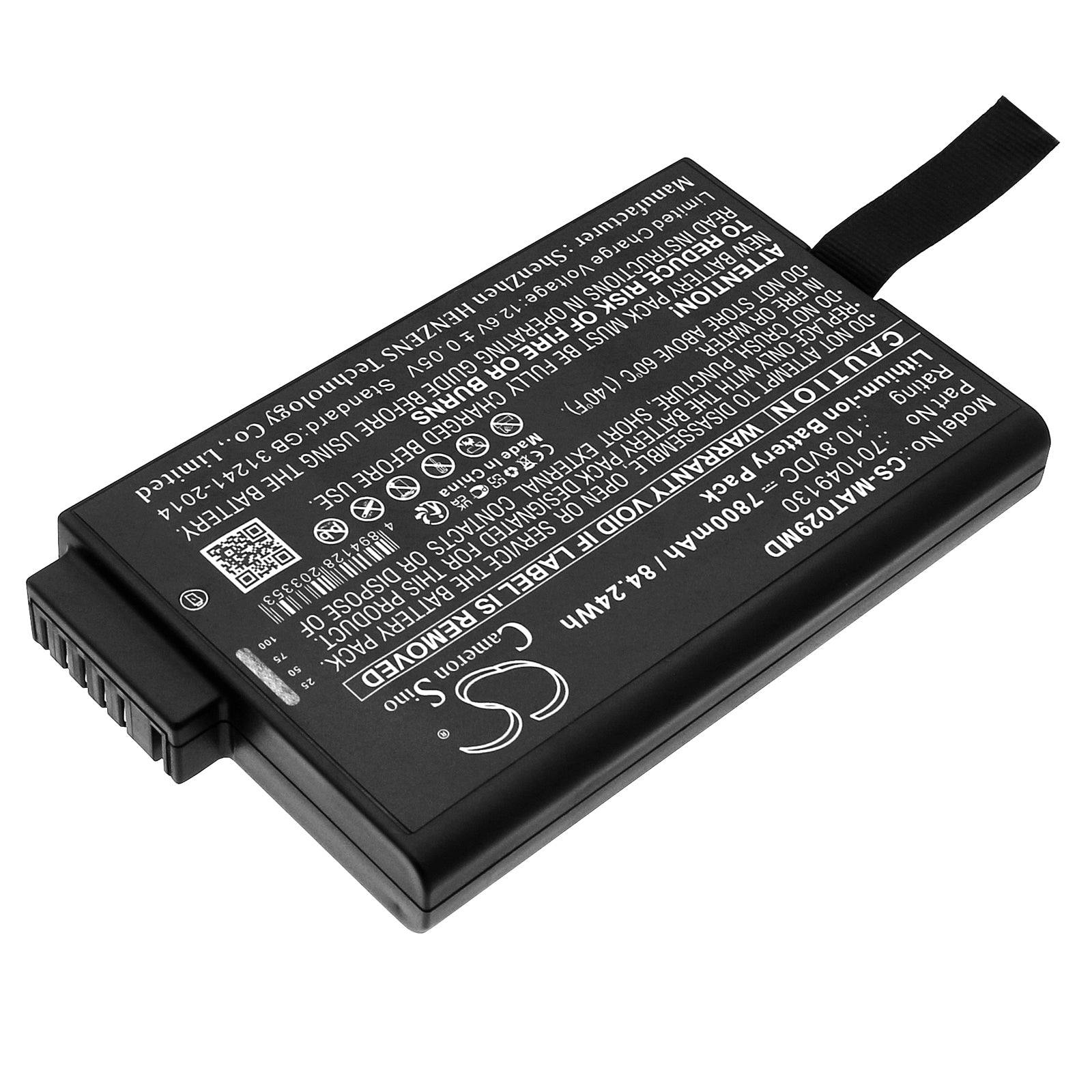 Li-ion, Medical Battery fits Maquet Getinge Cardidiohelp, Pulmonar Cardiohelp, 10.8V, 7800mAh Medical Cameron Sino Technology Limited