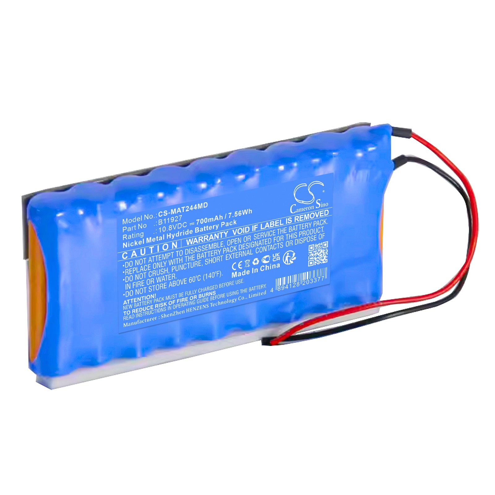 Ni-MH, Medical Battery fits Maquet Magnus Or Table Wireless Hand, 10.8V, 700mAh Medical Cameron Sino Technology Limited