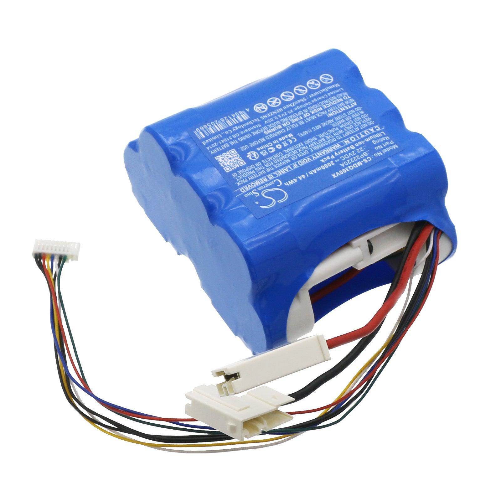 Li-ion, Vacuum Battery fits Media Q3, Q3 Lady, 22.2V, 2000mAh Vacuum Cameron Sino Technology Limited