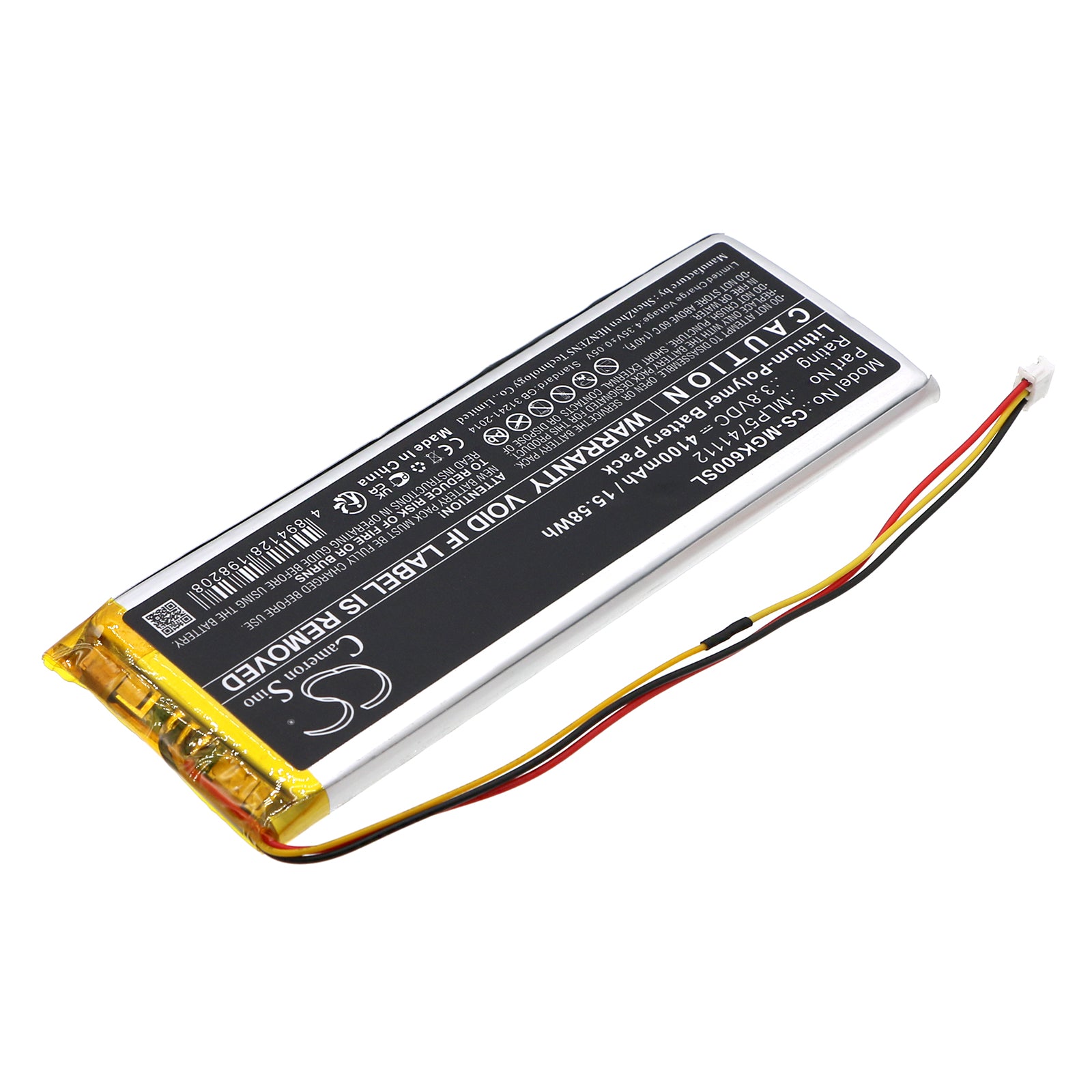 Li-Polymer, Keyboard,Mouse Battery fits Melgeek Mojo60, 3.8V, 4100mAh Keyboard,Mouse Cameron Sino Technology Limited
