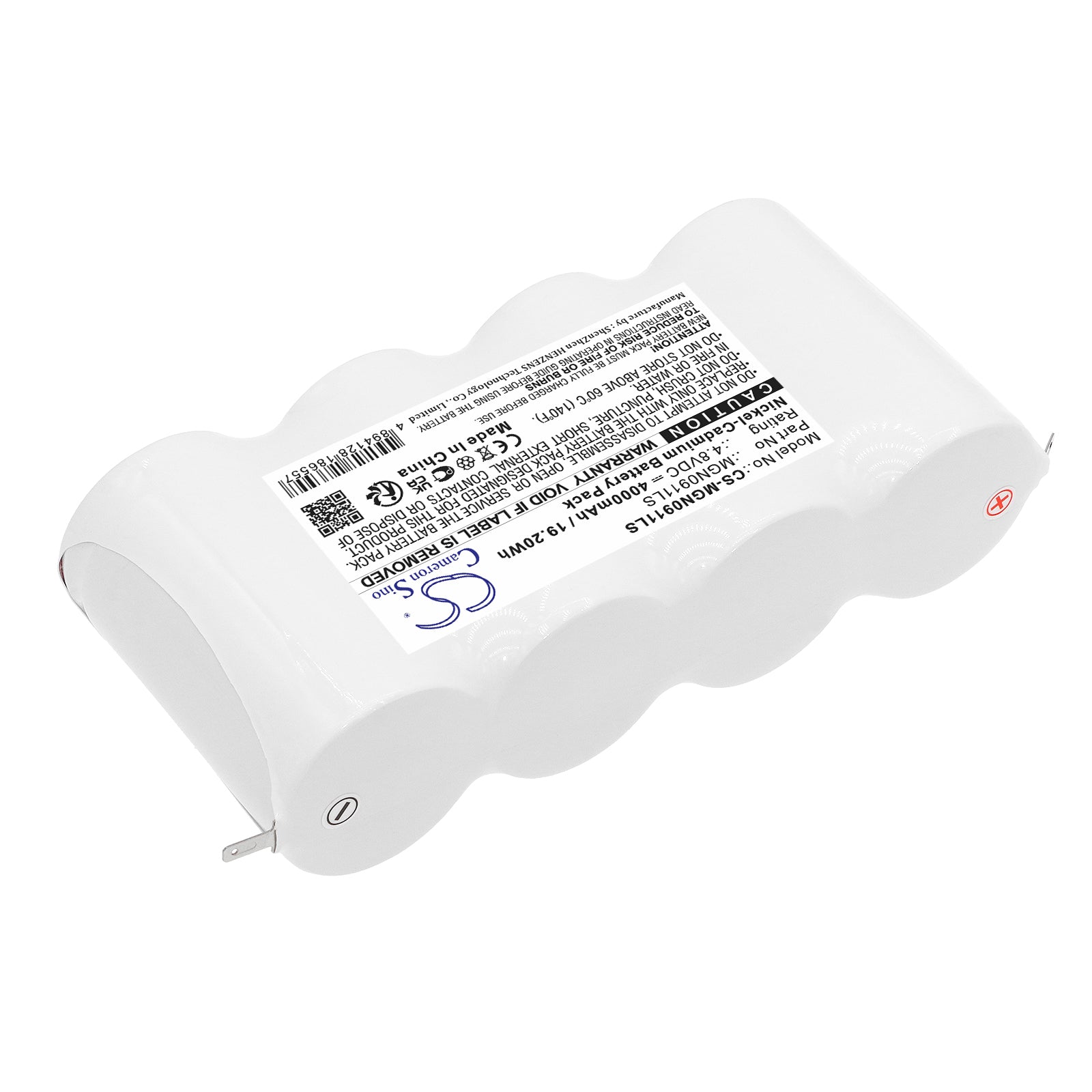 Ni-CD, Emergency Lighting Battery fits Schneider 4dh4.0la3, 4dh4.ot3, 4.8V, 4000mAh Emergency Lighting Cameron Sino Technology Limited
