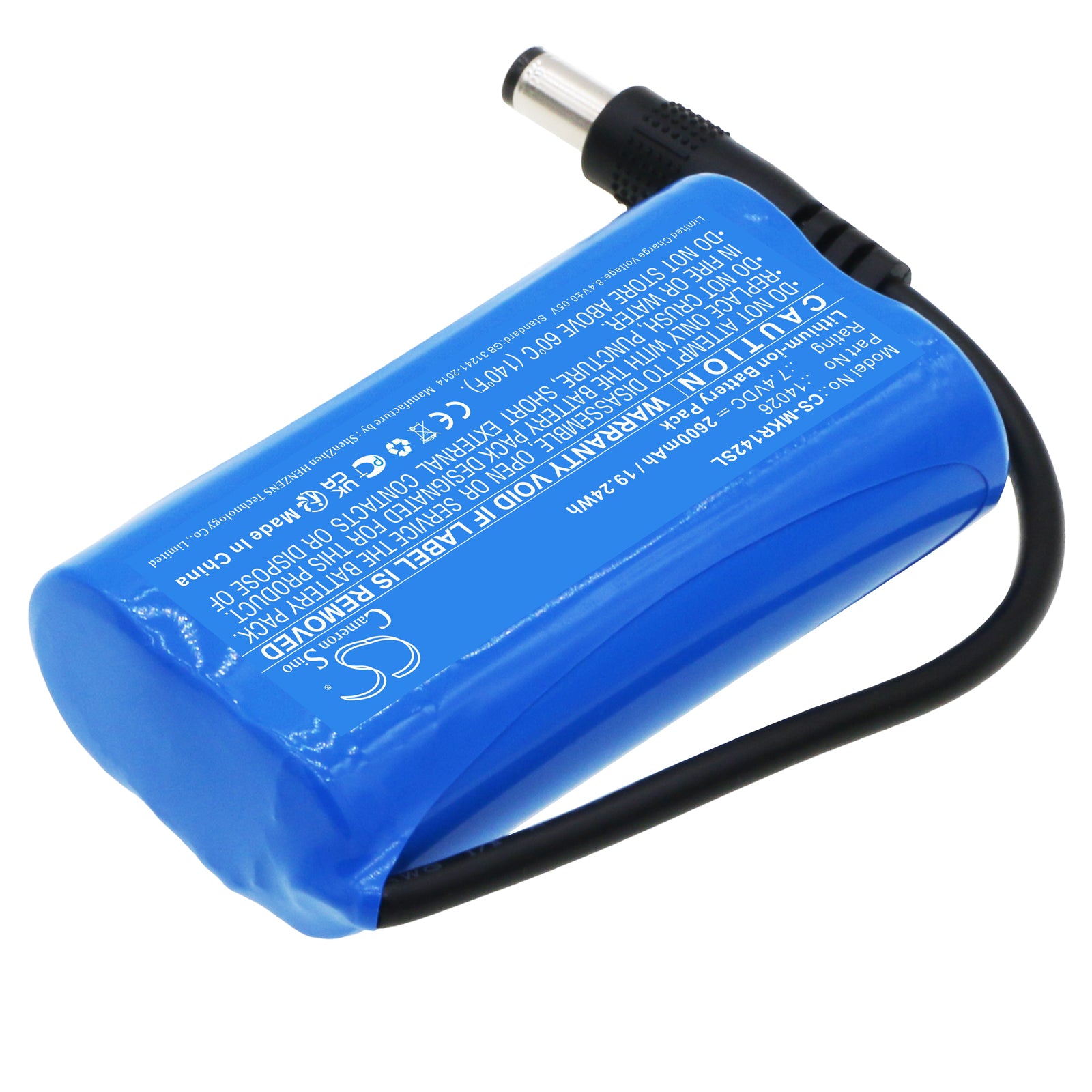 Li-ion, Programmable Robots Battery fits Makeblock Mbot Ranger, Orion, 7.4V, 2600mAh Programmable Robots Cameron Sino Technology Limited