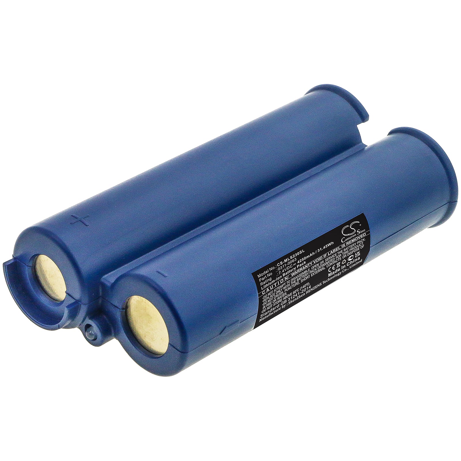 Li-ion, Equipment, Survey, Test Battery fits Minelab Sdc2300, 7.4V, 4250mAh Equipment, Survey, Test Cameron Sino Technology Limited