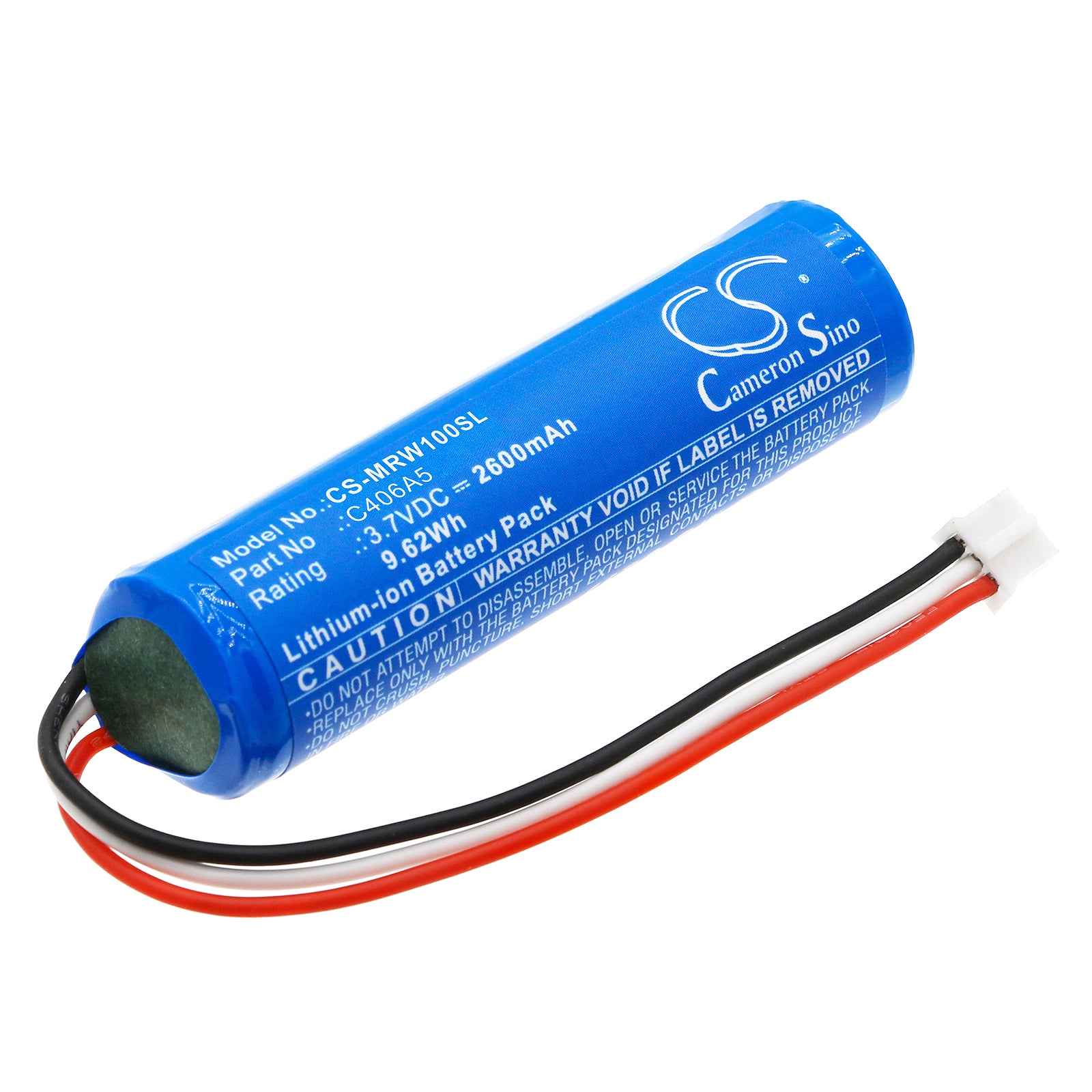 Li-ion, Speaker Battery fits Marshall Willen, 3.7V, 2600mAh Speaker Cameron Sino Technology Limited