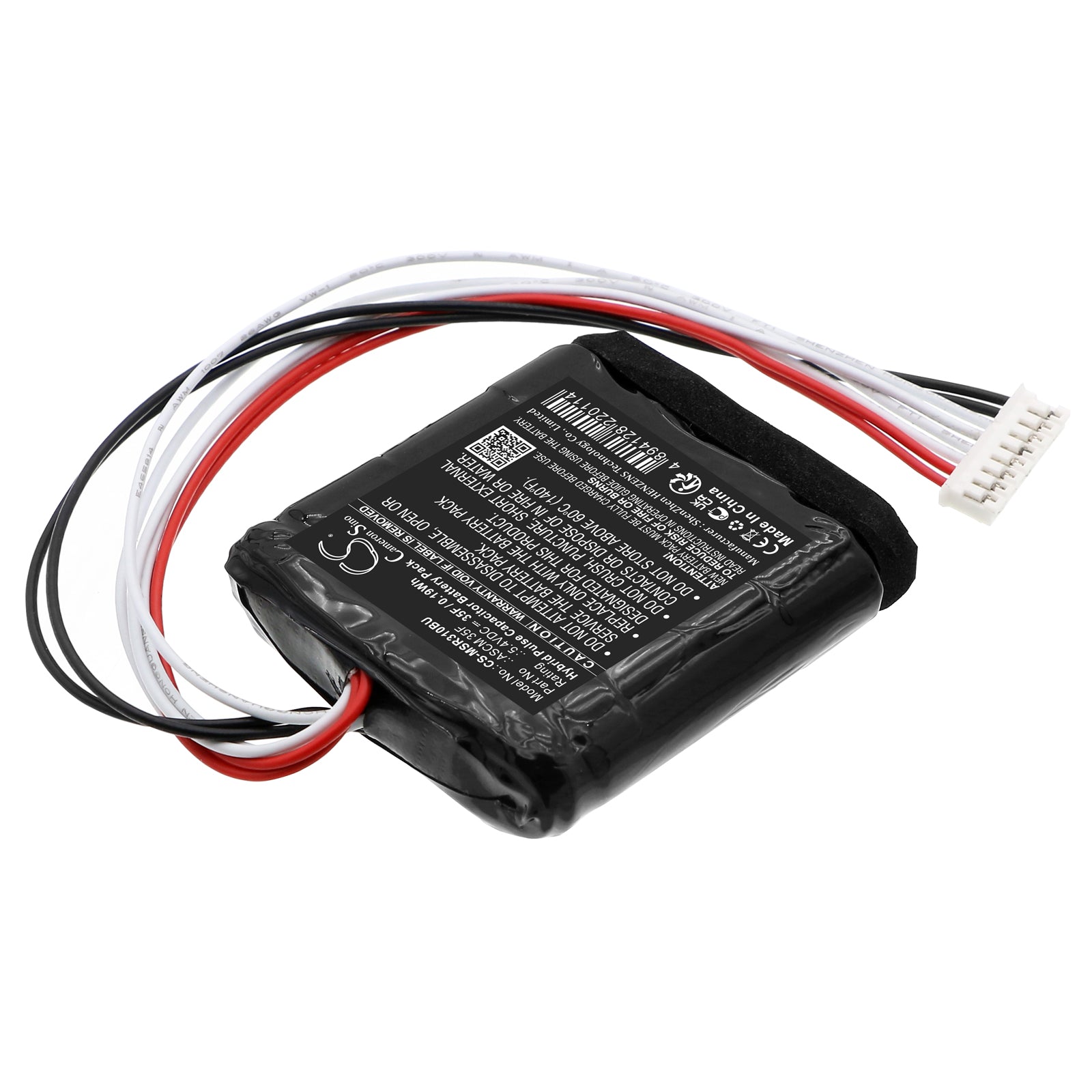5.4V, HPC, 35F, Battery fits Microsemi 2294600-R SmartRAID 3154-8i16e, 0.19Wh PLC Cameron Sino Technology Limited