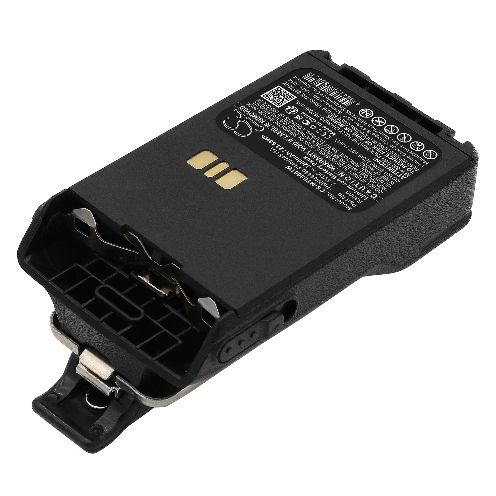 Li-ion, Two-Way Radio Battery fits Motorola Dp3000e, Dp3441, 7.4V, 3200mAh Two-Way Radio Cameron Sino Technology Limited
