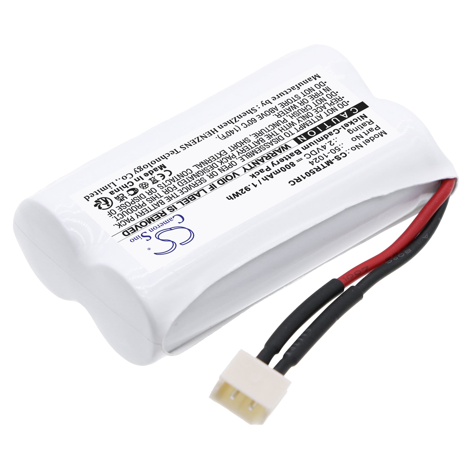 Ni-CD, Cars Battery fits Mth Trains Proto Sound, 2.4V, 800mAh Cars Cameron Sino Technology Limited