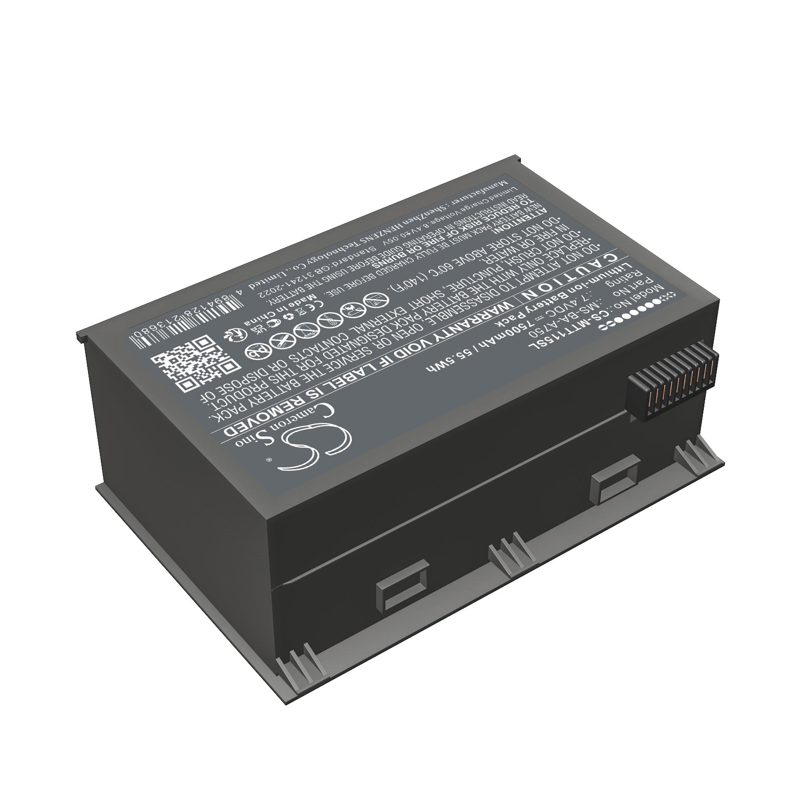 7.4V, Li-ion, 7500mAh, Battery fits Micsig STO1000, STO1000C/E, 55.5Wh Equipment, Survey, Test Cameron Sino Technology Limited
