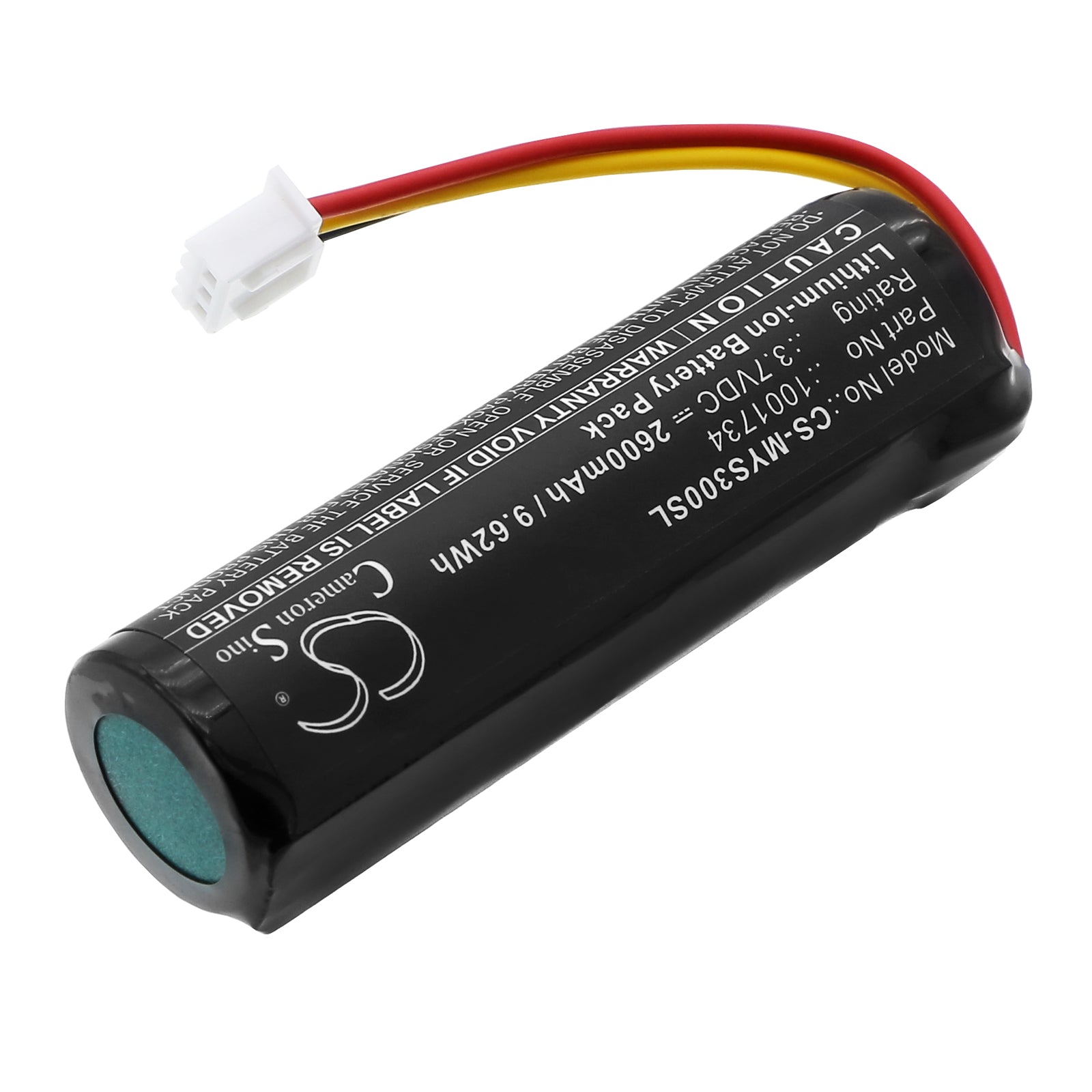 3.7V, Li-ion, 2600mAh, Battery fits Envitec 1001844, MySign O O2 Meter, 9.62Wh Medical Cameron Sino Technology Limited