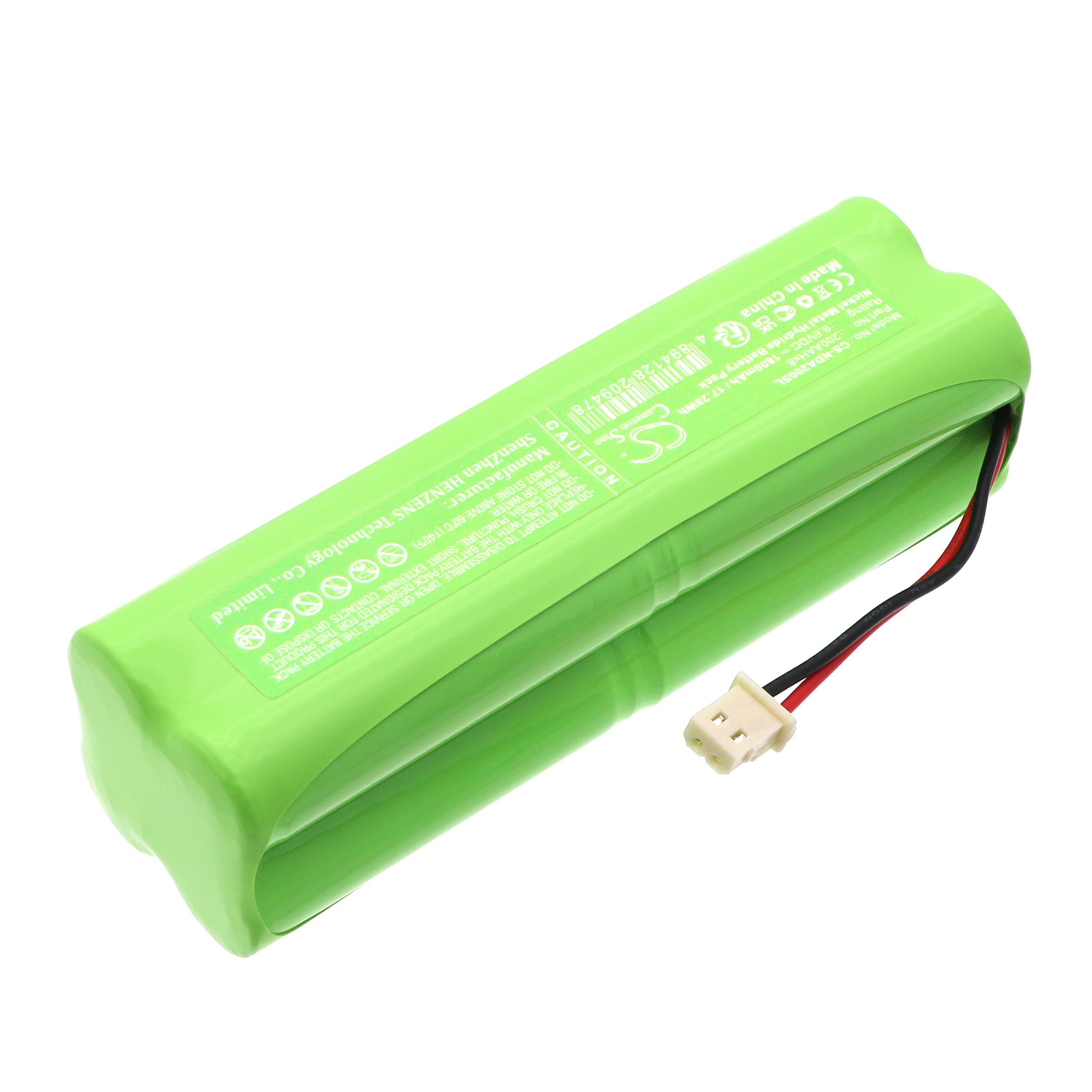 Ni-MH, Electronic Scales Battery fits Kern Ecb, Ece, 9.6V, 1800mAh Electronic Scales Cameron Sino Technology Limited