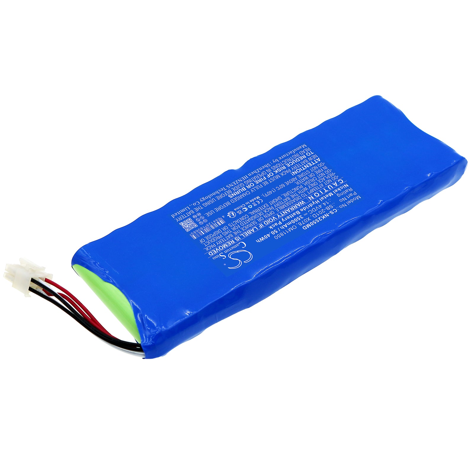 Ni-MH, Medical Battery fits Nihon Kohden Cardiofax G Ecg-2550 Monitor, 14.4V, 3500mAh Medical Cameron Sino Technology Limited