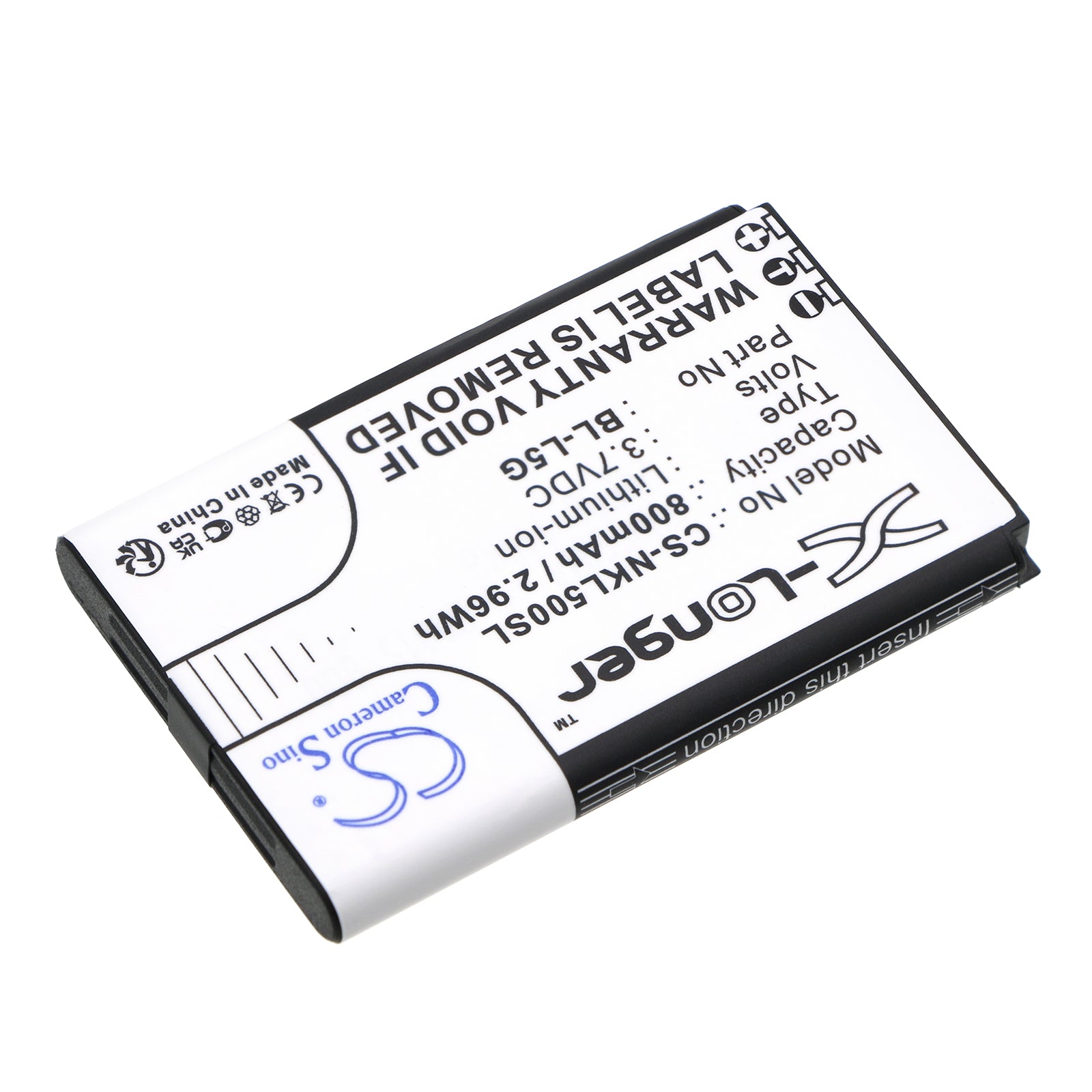 Li-ion, Mobile, SmartPhone Battery fits Nokia 105 4g (2021), 3.7V, 800mAh Mobile, SmartPhone Cameron Sino Technology Limited