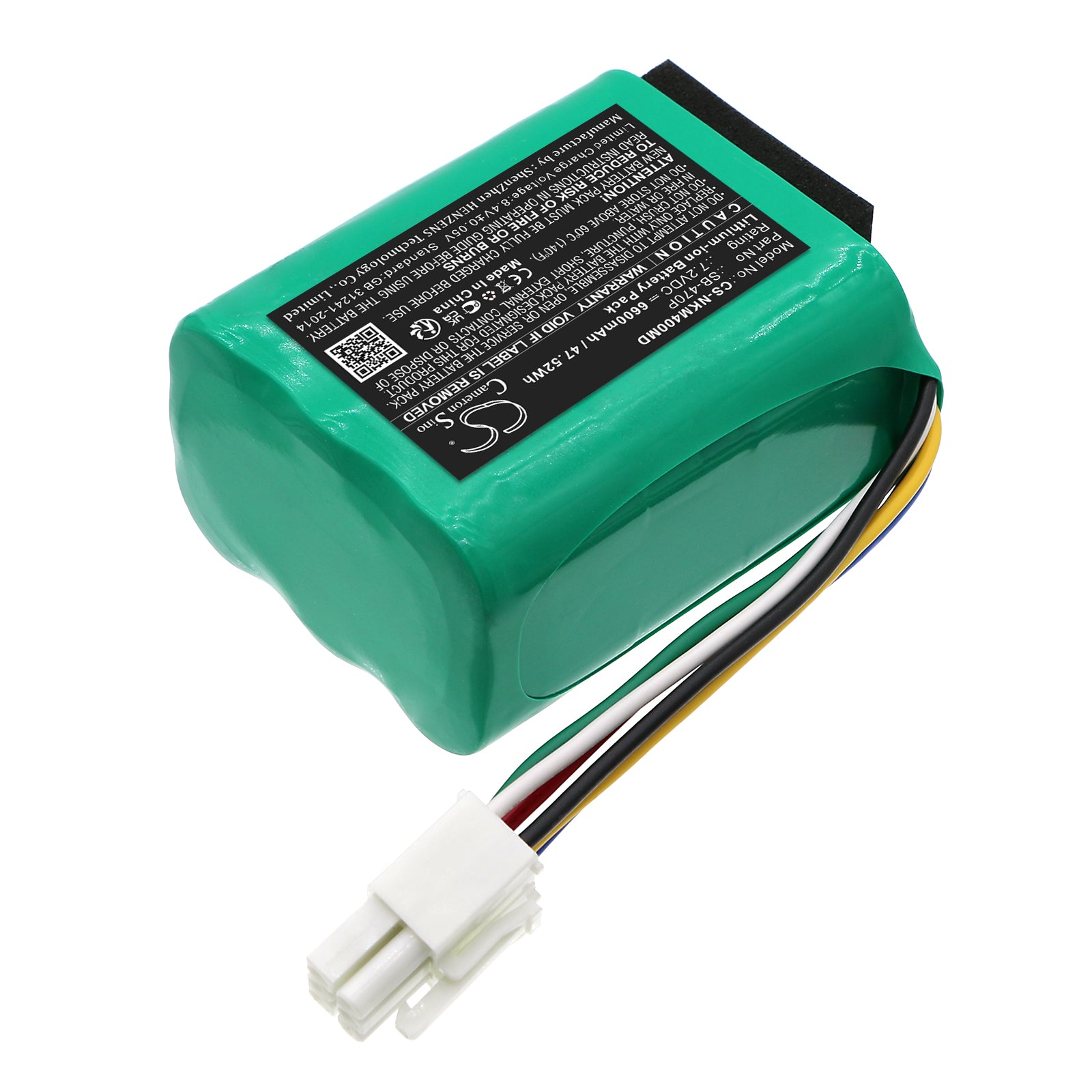 Li-ion, Medical Battery fits Nihon Kohden Pvm-4000, Pvm-4761, 7.2V, 6600mAh Medical Cameron Sino Technology Limited
