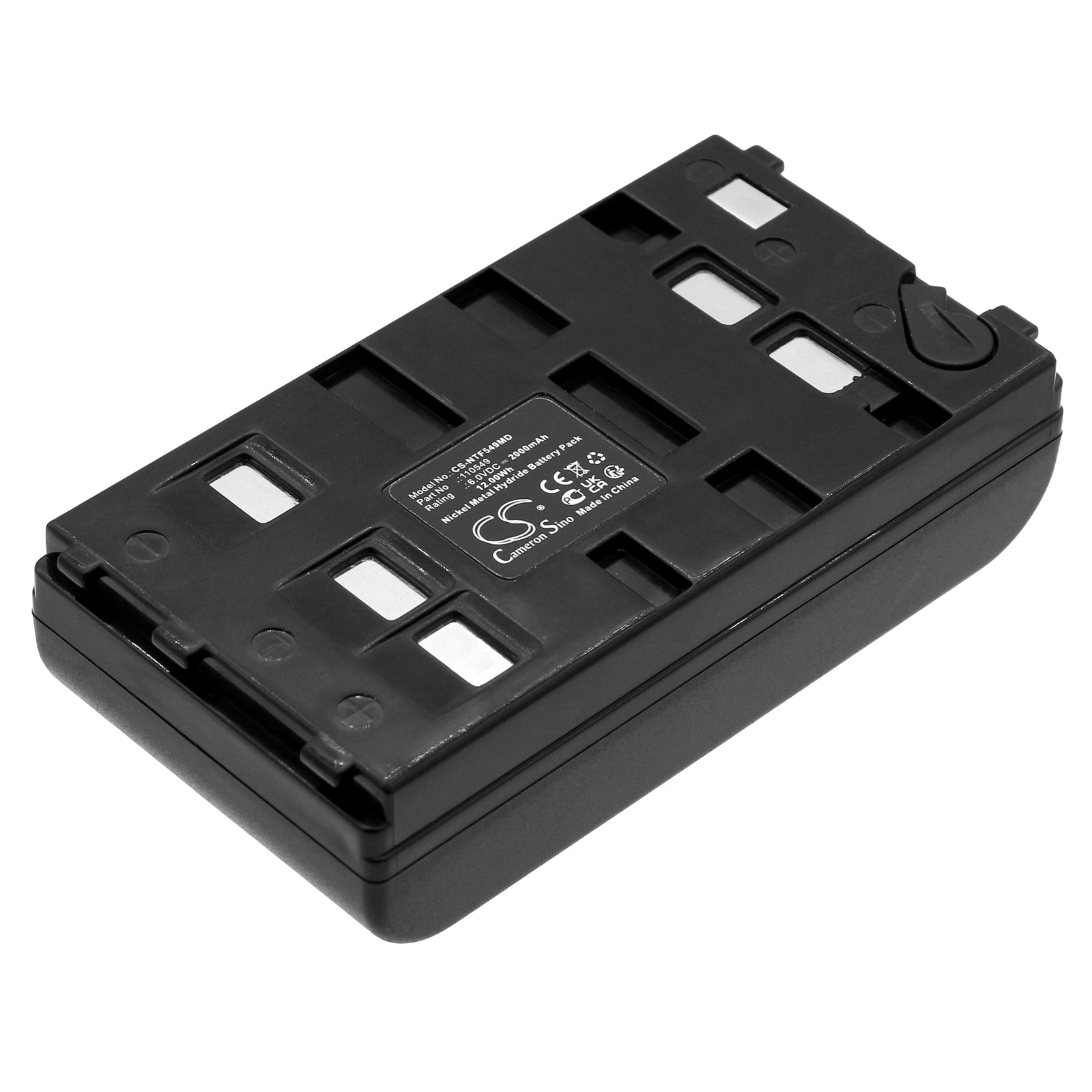 Ni-MH, Medical Battery fits Natus Fischer-zoth Echo Screen Class, 6.0V, 2000mAh Medical Cameron Sino Technology Limited