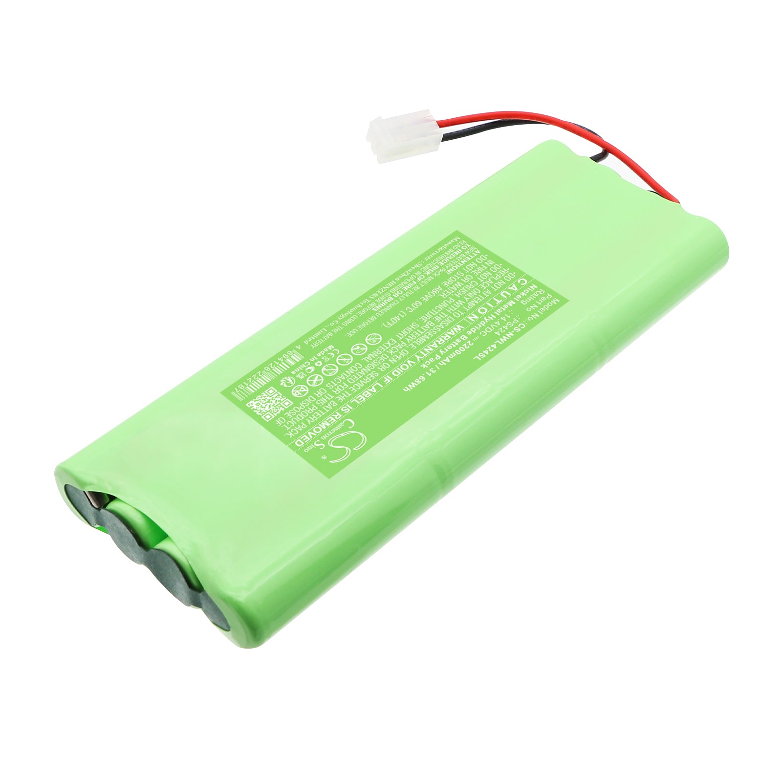 14.4V, Ni-MH, 2200mAh, Battery fits Nice 2024, Walky Motors, 31.68Wh Smart Home Cameron Sino Technology Limited