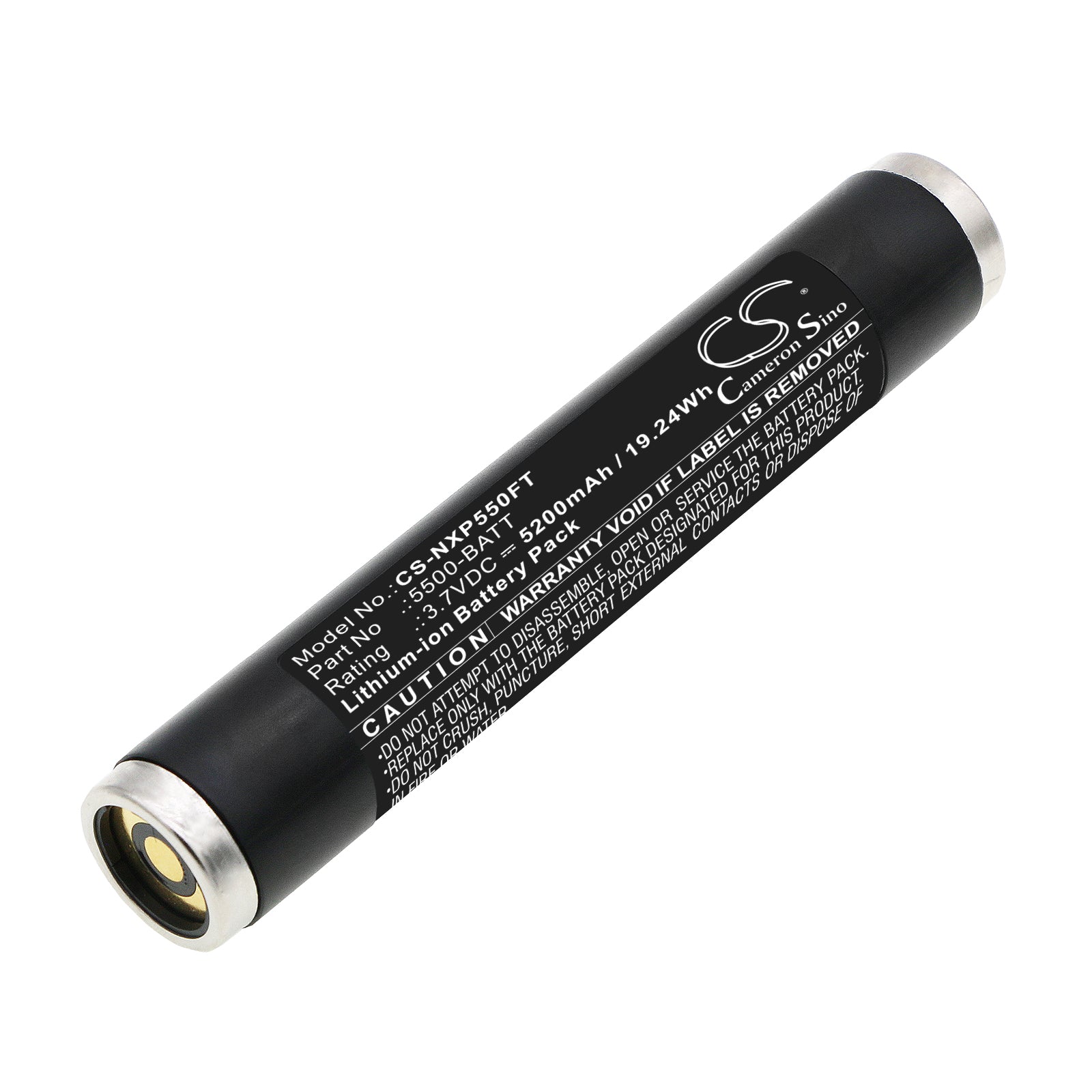 Li-ion, Flashlight Battery fits Nightstick Xpr-5542gmx, Xpr-5580, 3.7V, 5200mAh Flashlight Cameron Sino Technology Limited